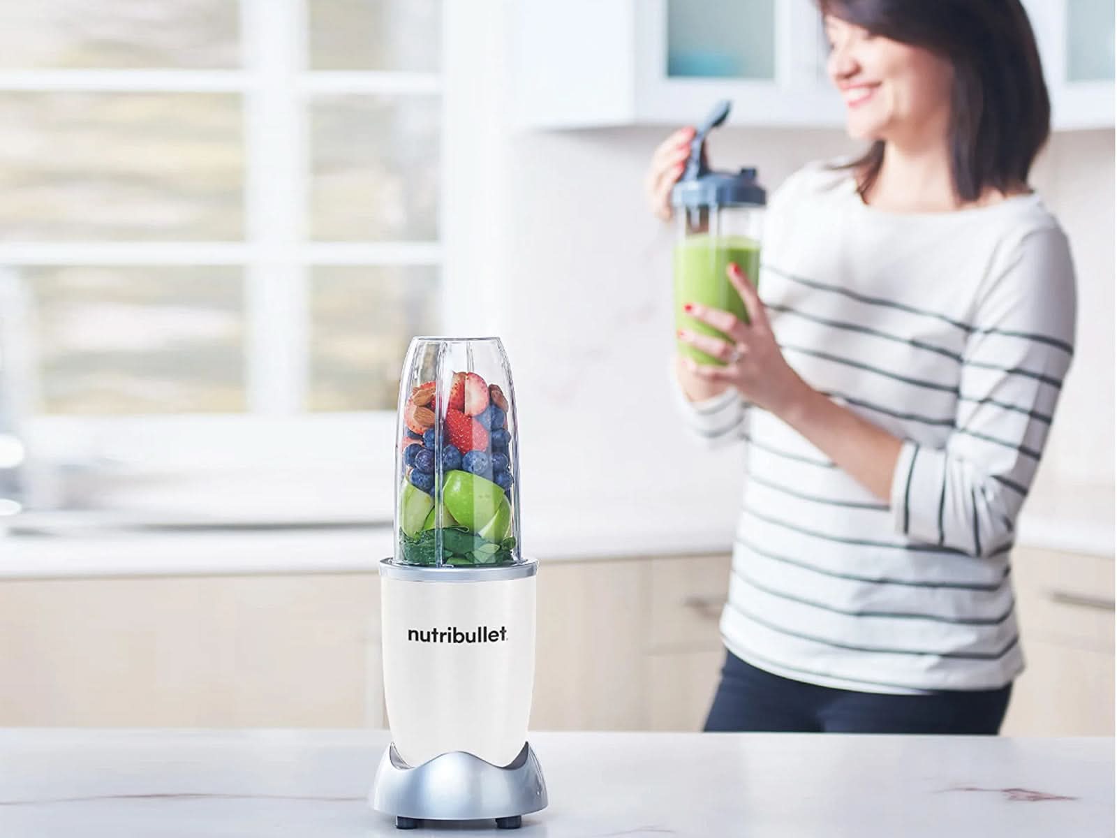 Licuadora Nutribullet Blanco Matte