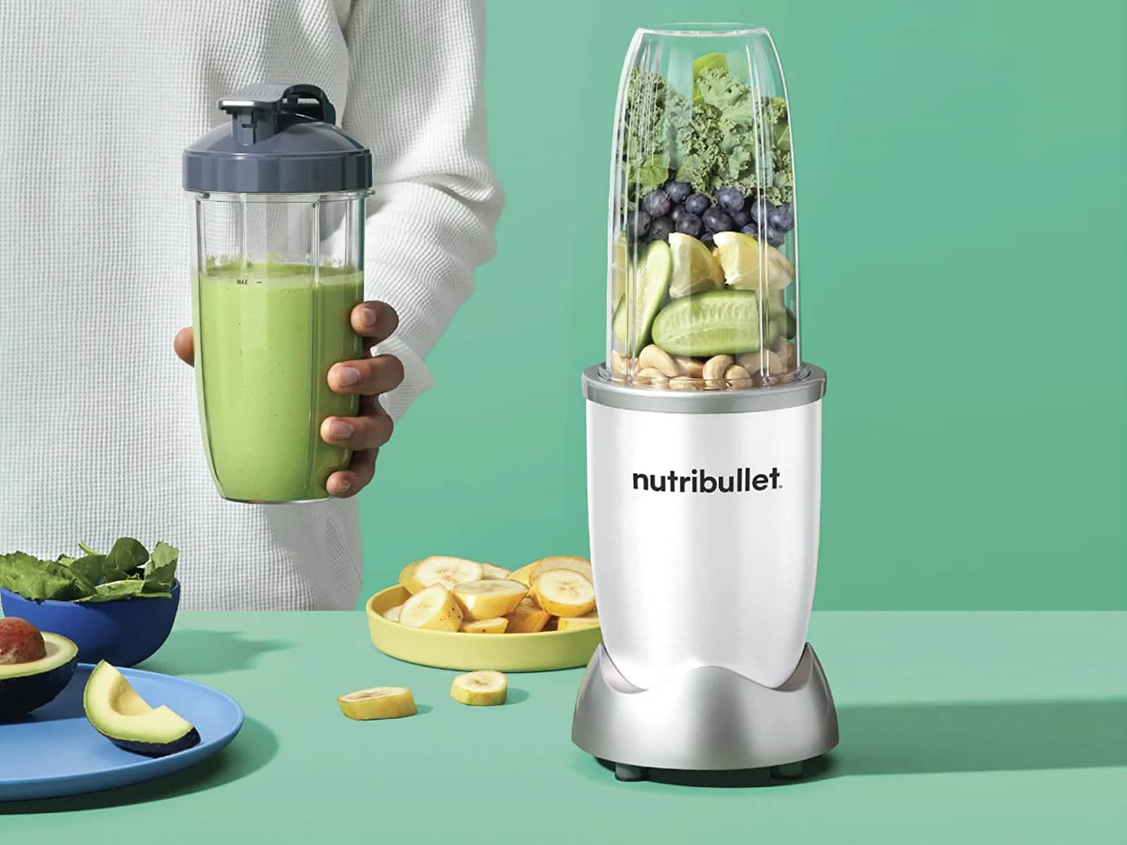 Licuadora Nutribullet Blanco Matte
