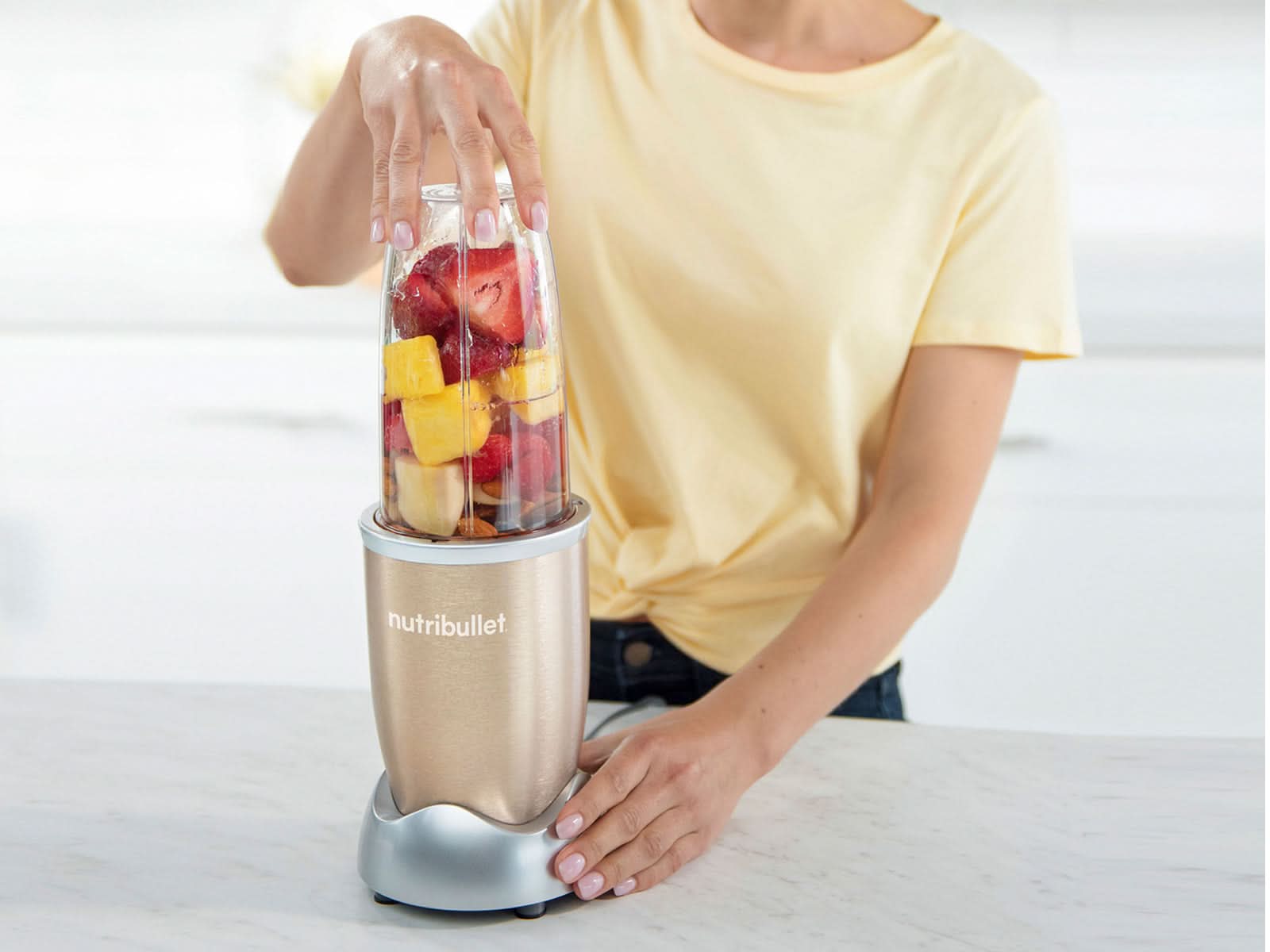 Licuadora Jarra Plastico 900W Nutribullet