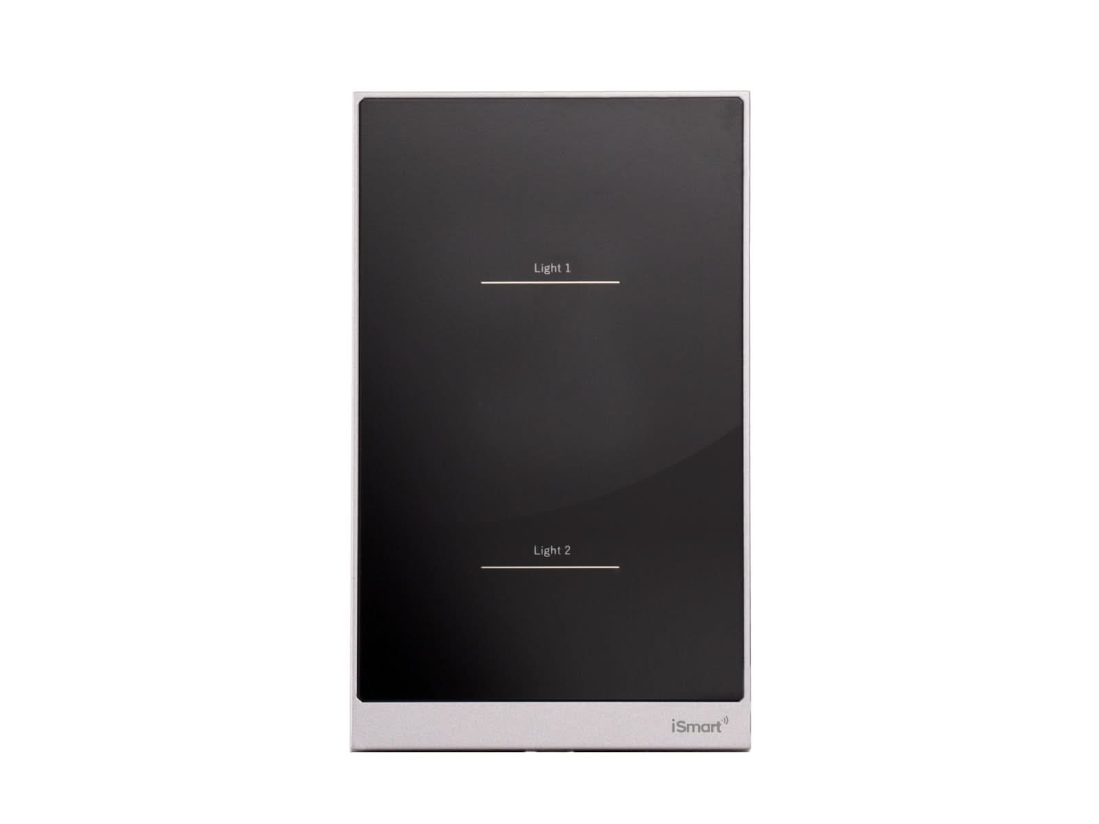 Switch Panel Negro 2 Toques iSmart