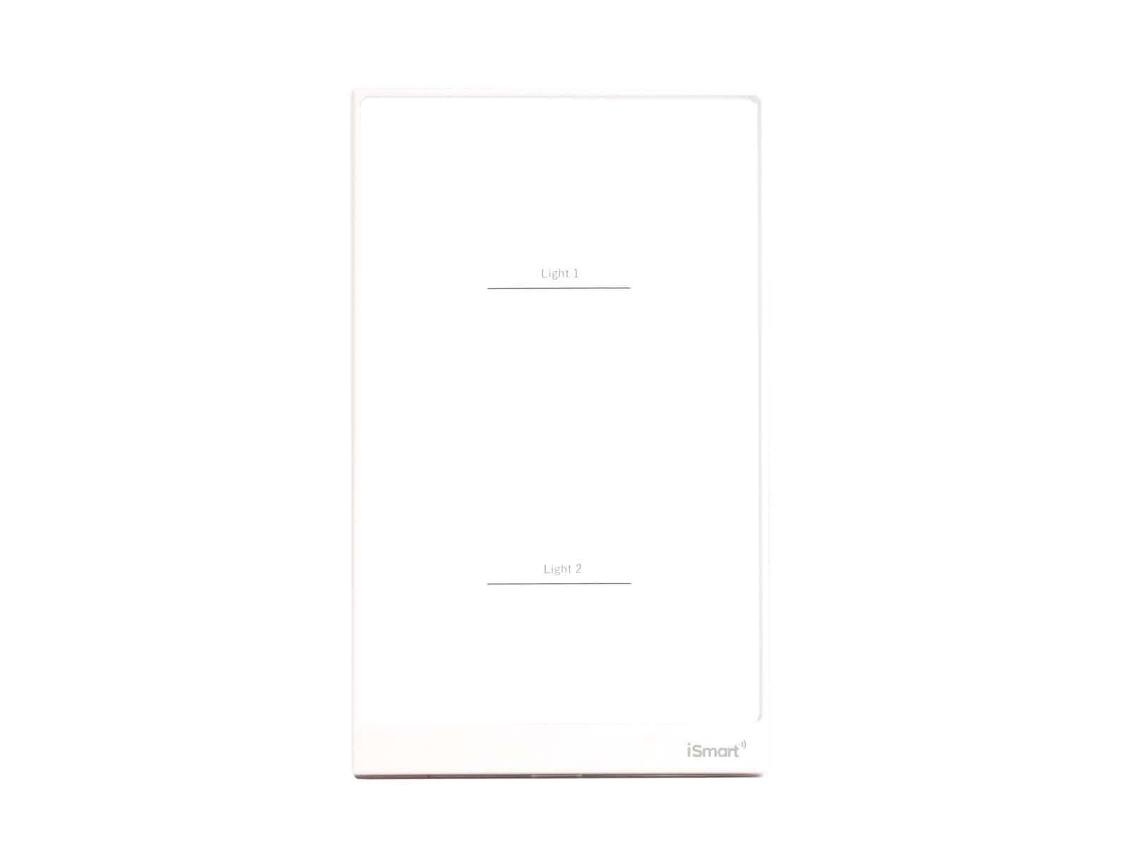 Switch Panel Blanco 2 Toques iSmart
