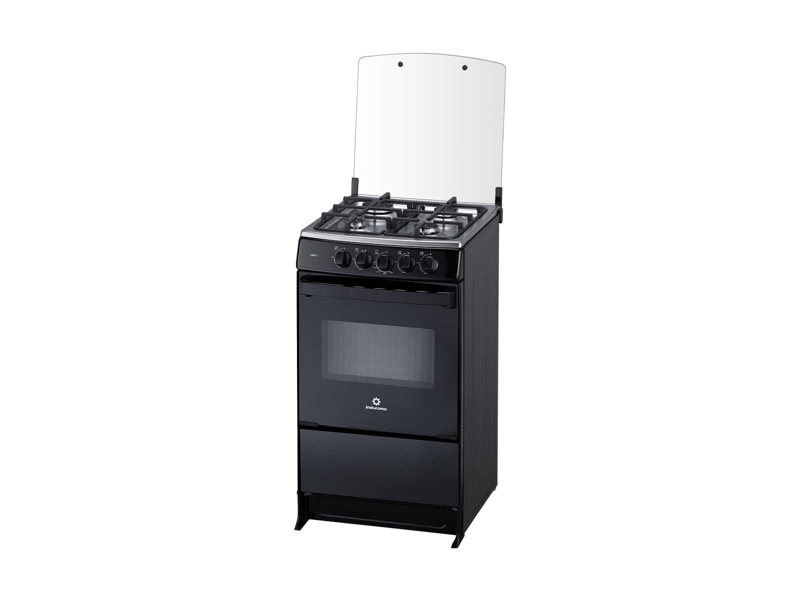 Cocina Canela Spa Plus Negro Indurama