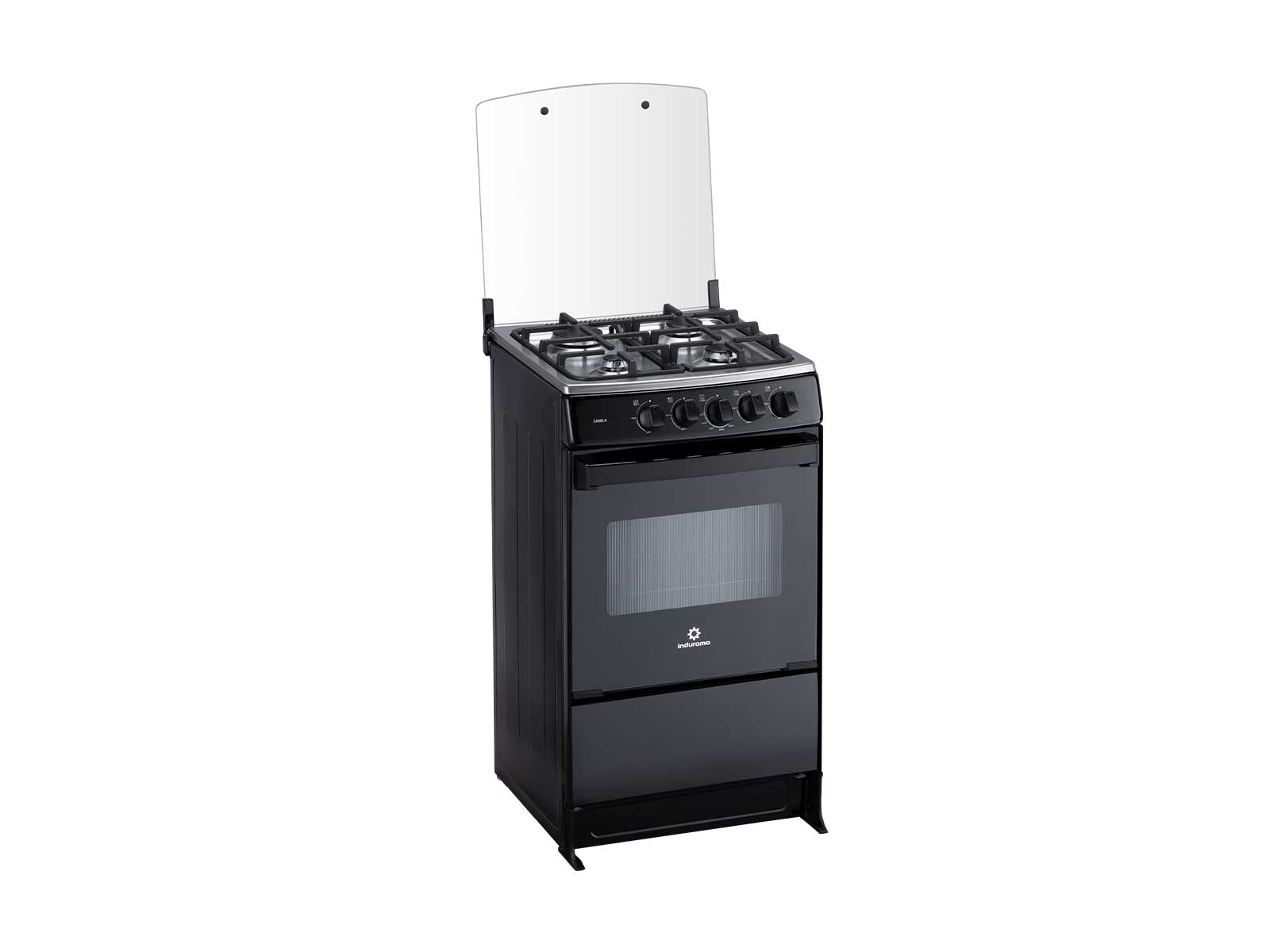 Cocina Canela Spa Plus Negro Indurama