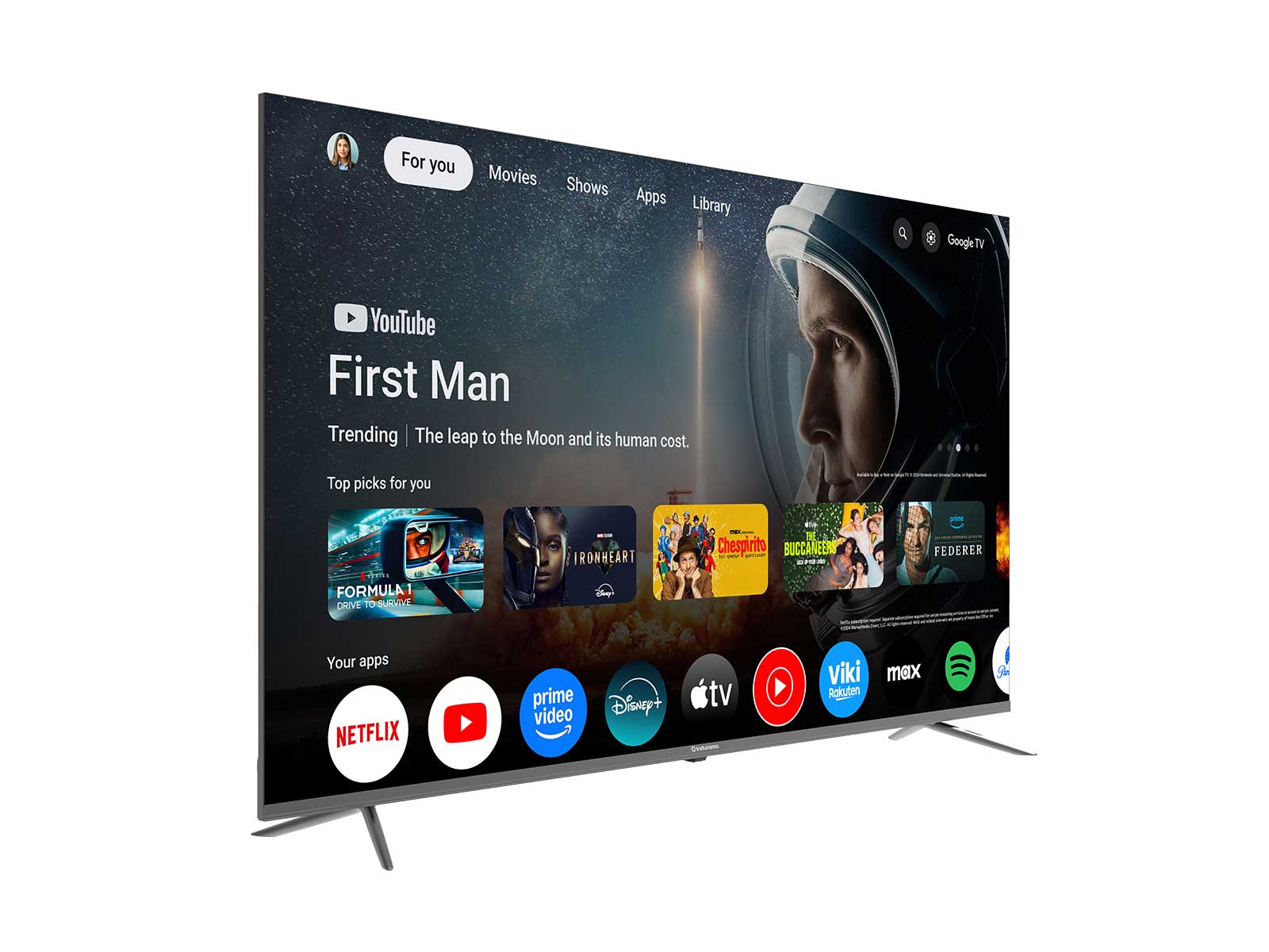 TV 65" TIKGFQLED Indurama