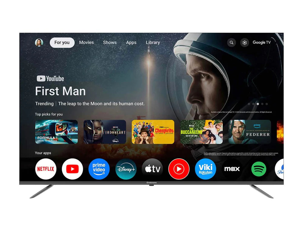 Centro de Entretenimiento Sute + Combo Tv Indurama 65'