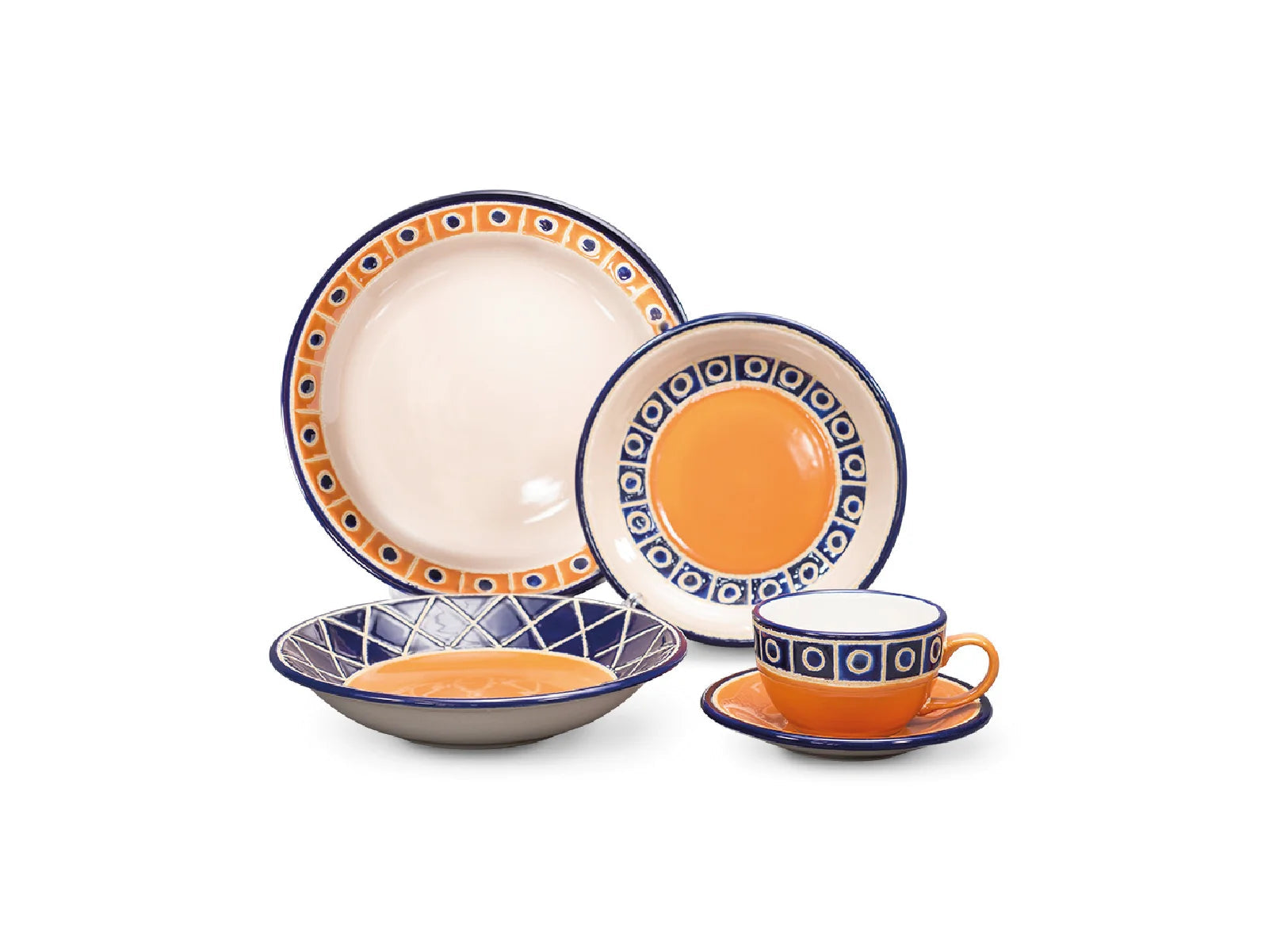 Vajilla Vega Cordillera 4 Puestos Artesa