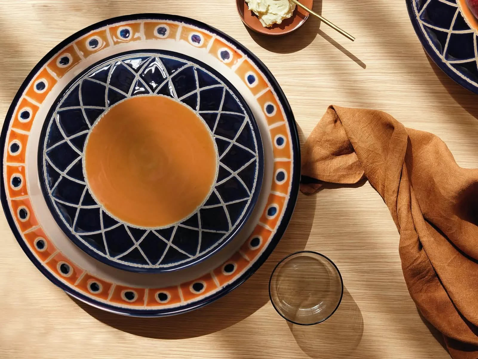 Vajilla Vega Cordillera 4 Puestos Artesa