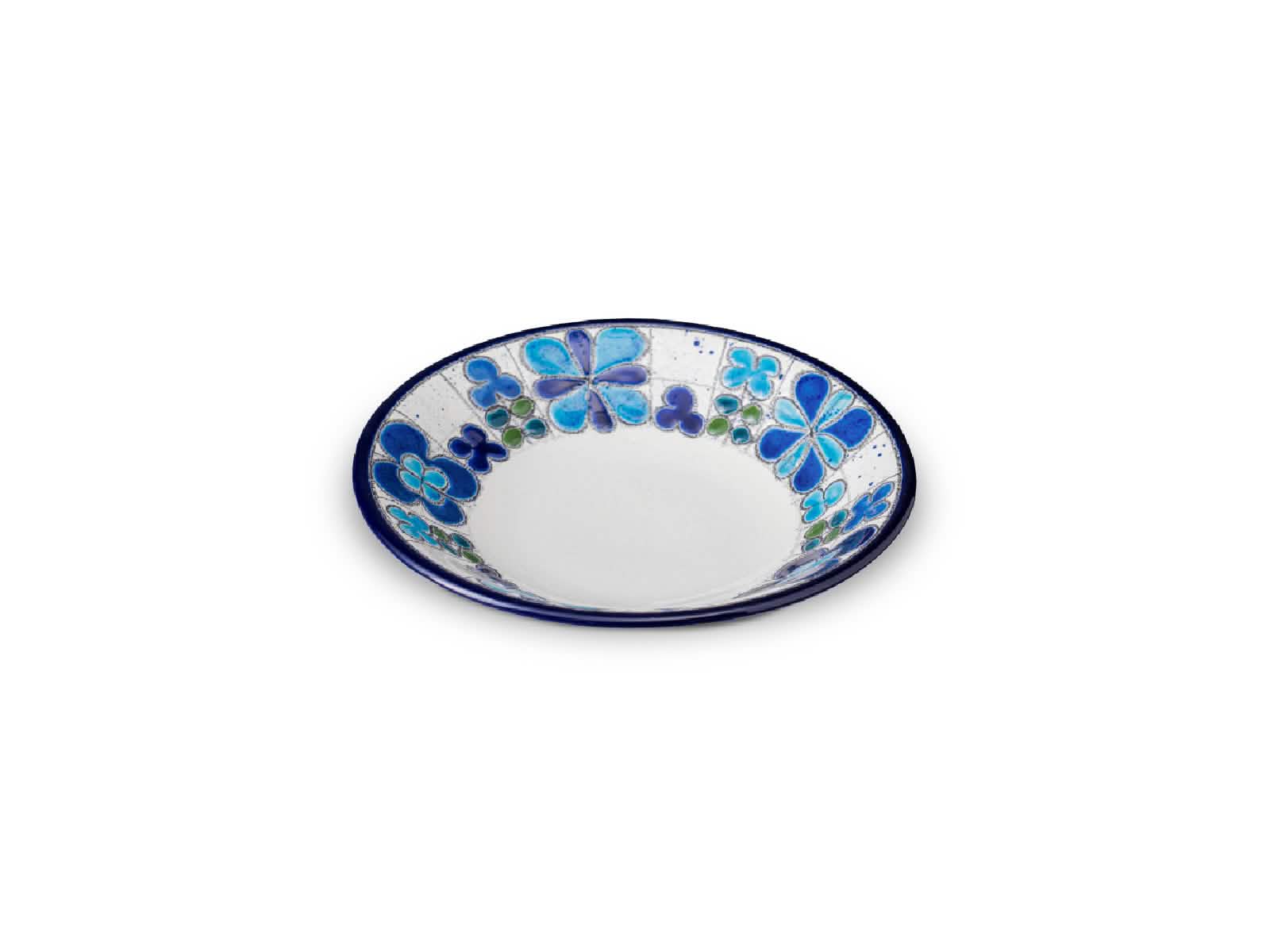 Vajilla Vega Floral Azul 4 Puestos Artesa