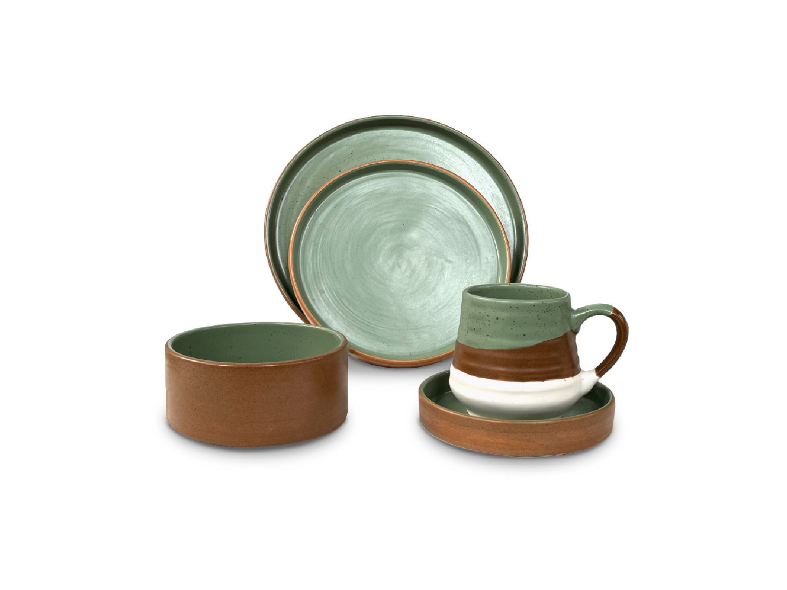 Vajilla Landscape Terrario 4 Puestos Artesa