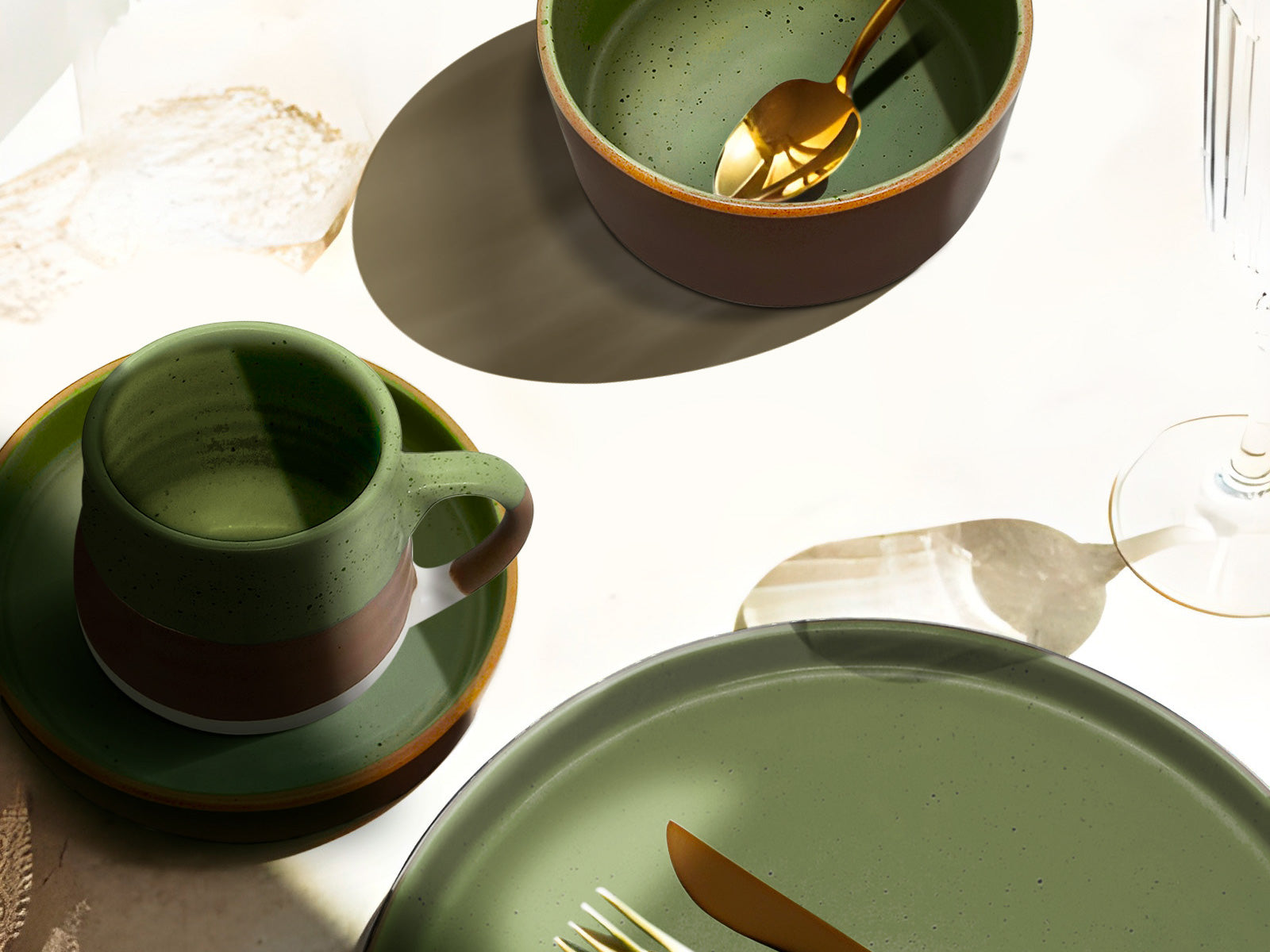 Vajilla Landscape Terrario 4 Puestos Artesa