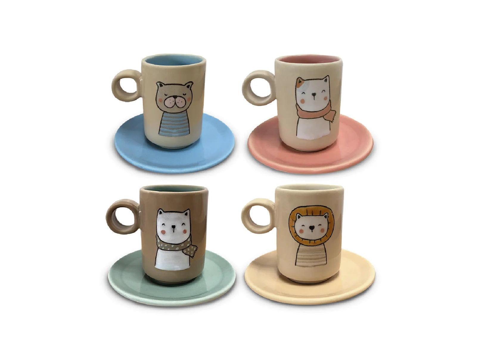 Set 8 Piezas Zoo Friends Artesa