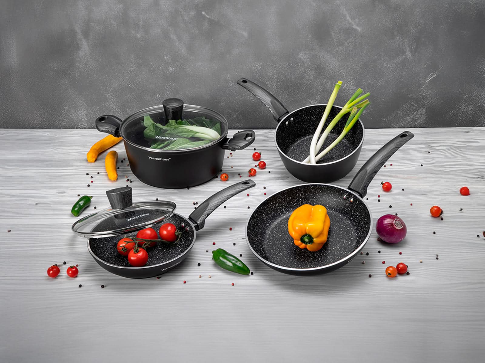 Set de Cocina Inducción Black Stone Warenhaus