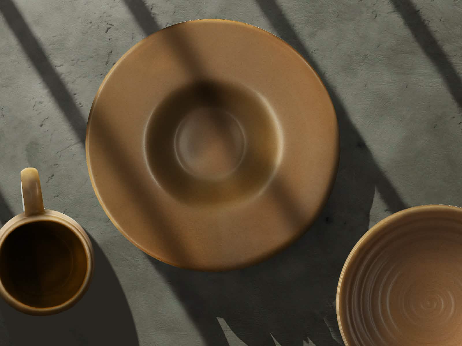 Vajilla Atmosfera Clay 4 Puestos Artesa