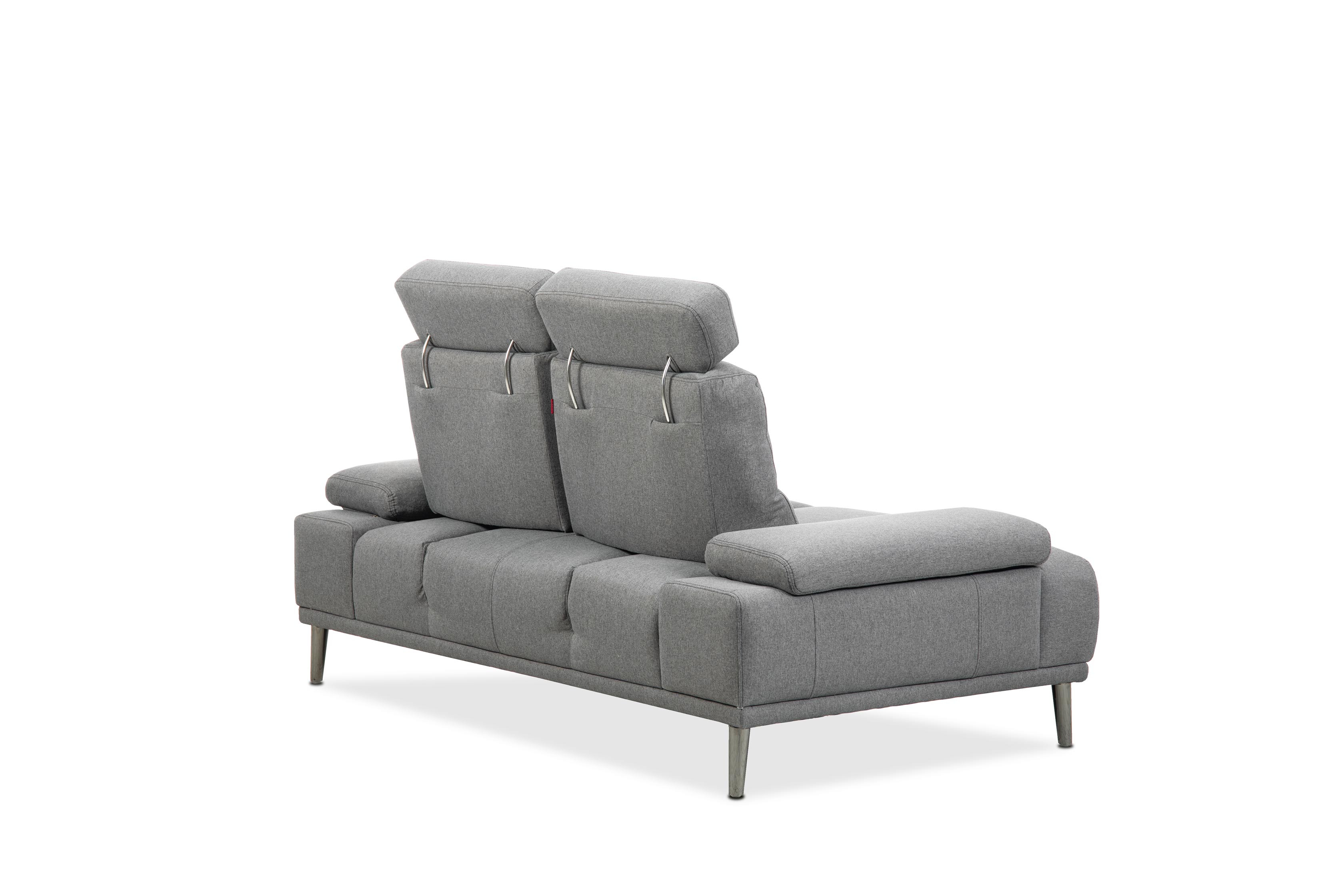 Sofa Acro Plus Doble V3 #Color_Silver"T36912"