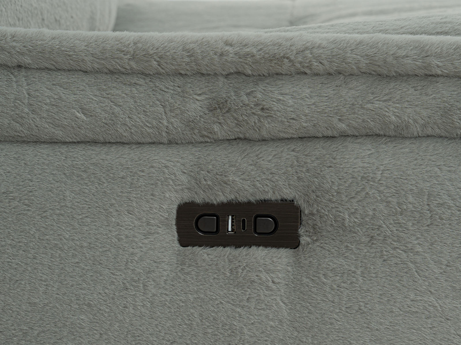 Recliner Amy #Color_Platinum"2040102"