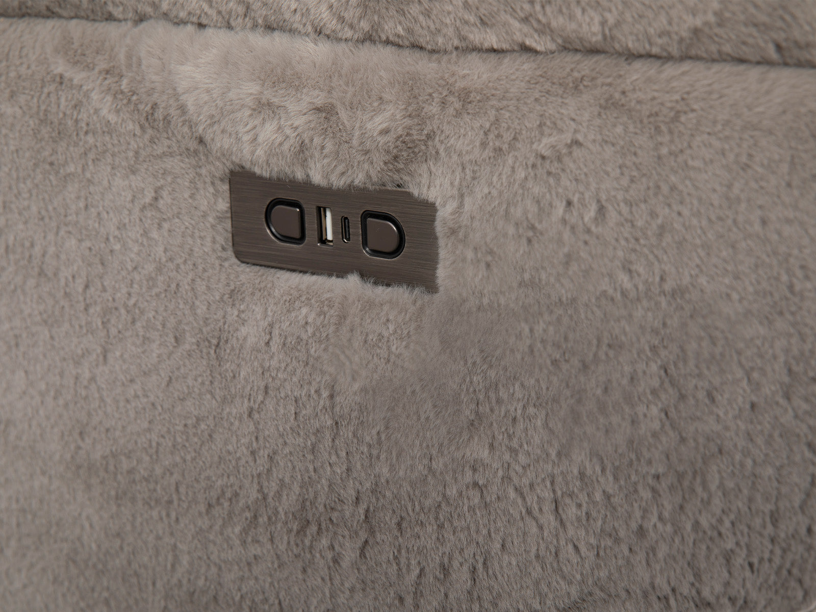 Recliner Amy #Color_Silver"2419"