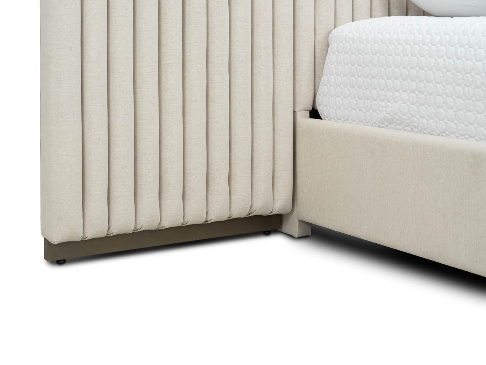 Cama Kioto Paneles Laterales #Color_LemonChiffon"T36107"