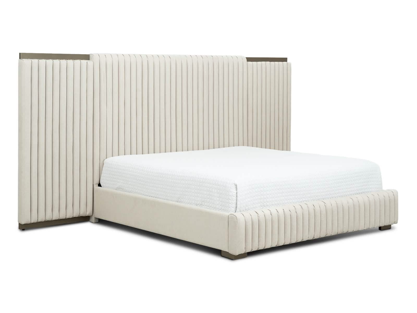 Cama Kioto Paneles Laterales #Color_LemonChiffon"T36107"