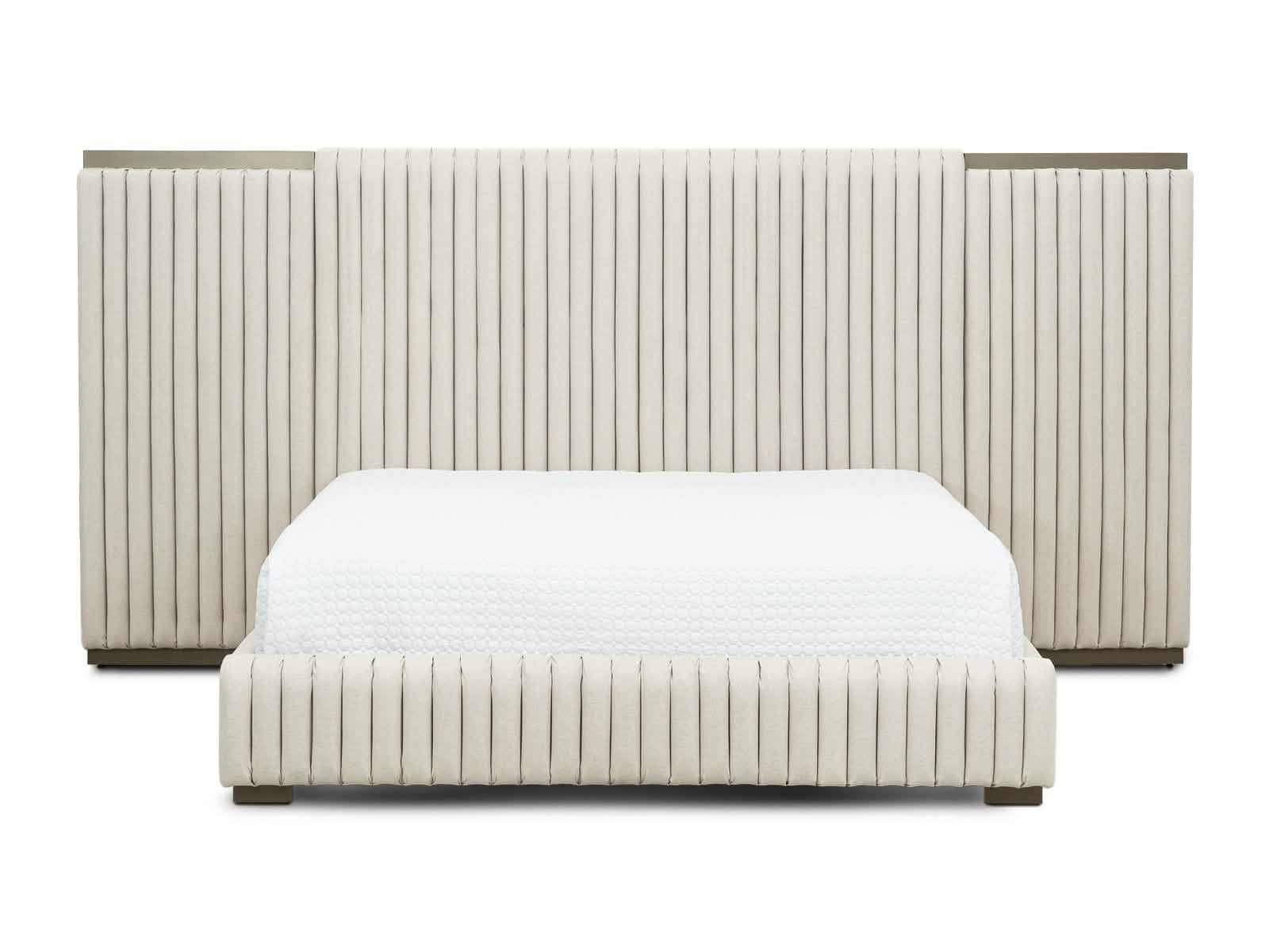 Cama Kioto Paneles Laterales #Color_LemonChiffon"T36107"