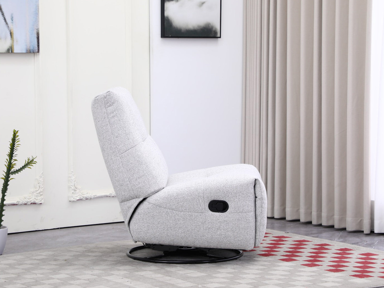Recliner Nook Giratorio #Color_Beige"1141"