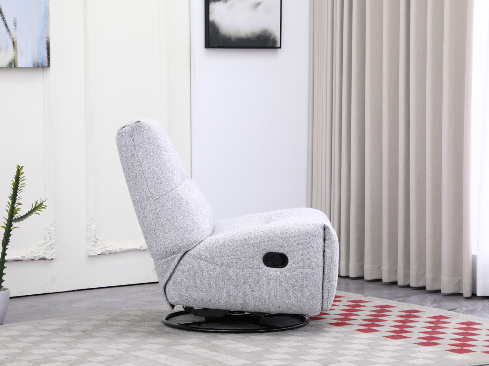 Recliner Nook Giratorio #Color_Lightgray"1092"