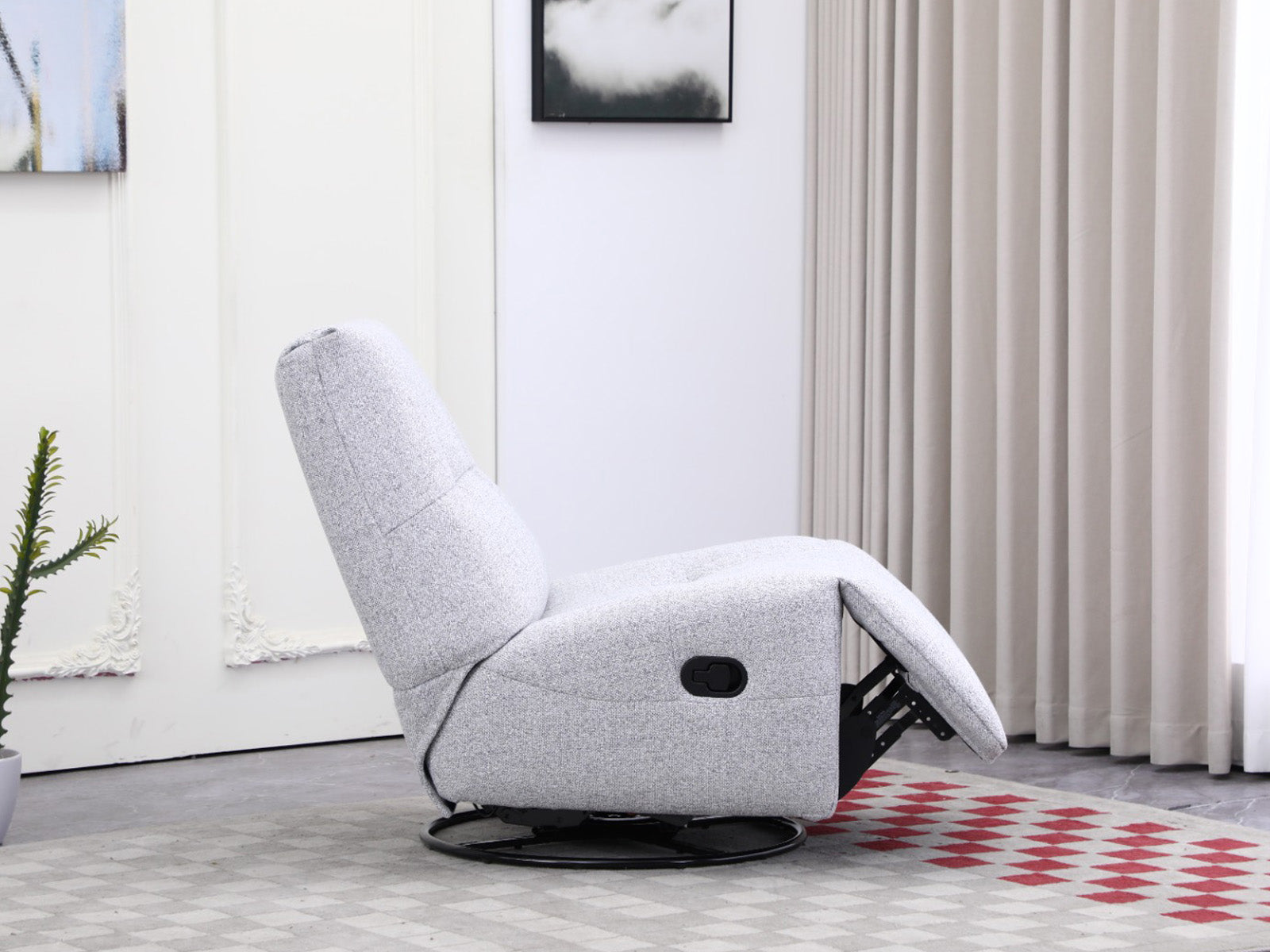 Recliner Nook Giratorio #Color_Lightgray"1092"