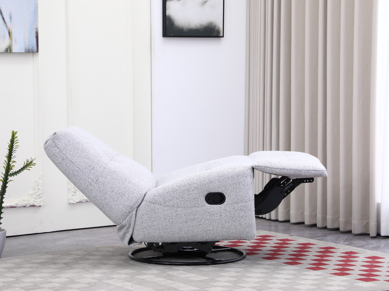 Recliner Nook Giratorio #Color_Lightgray"1092"