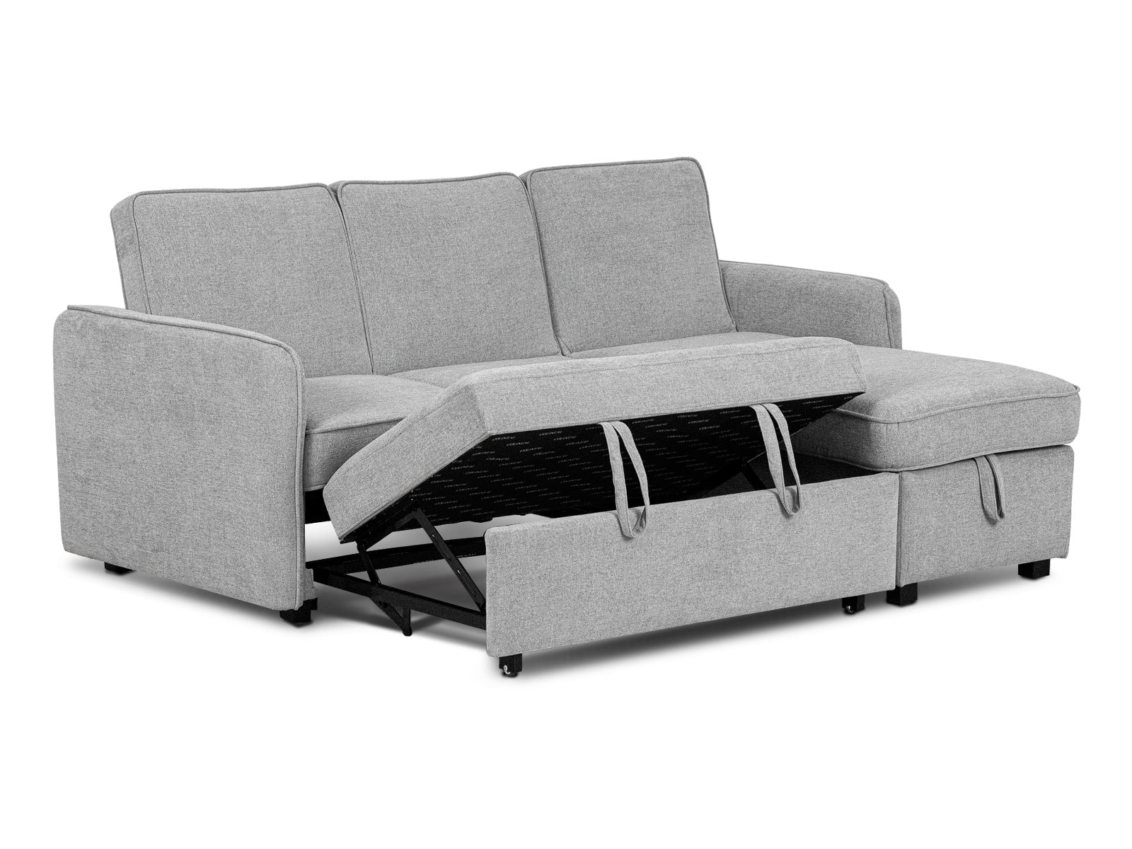 Sala Modular Sofa Cama Charlie #Color_Gray"T472900"
