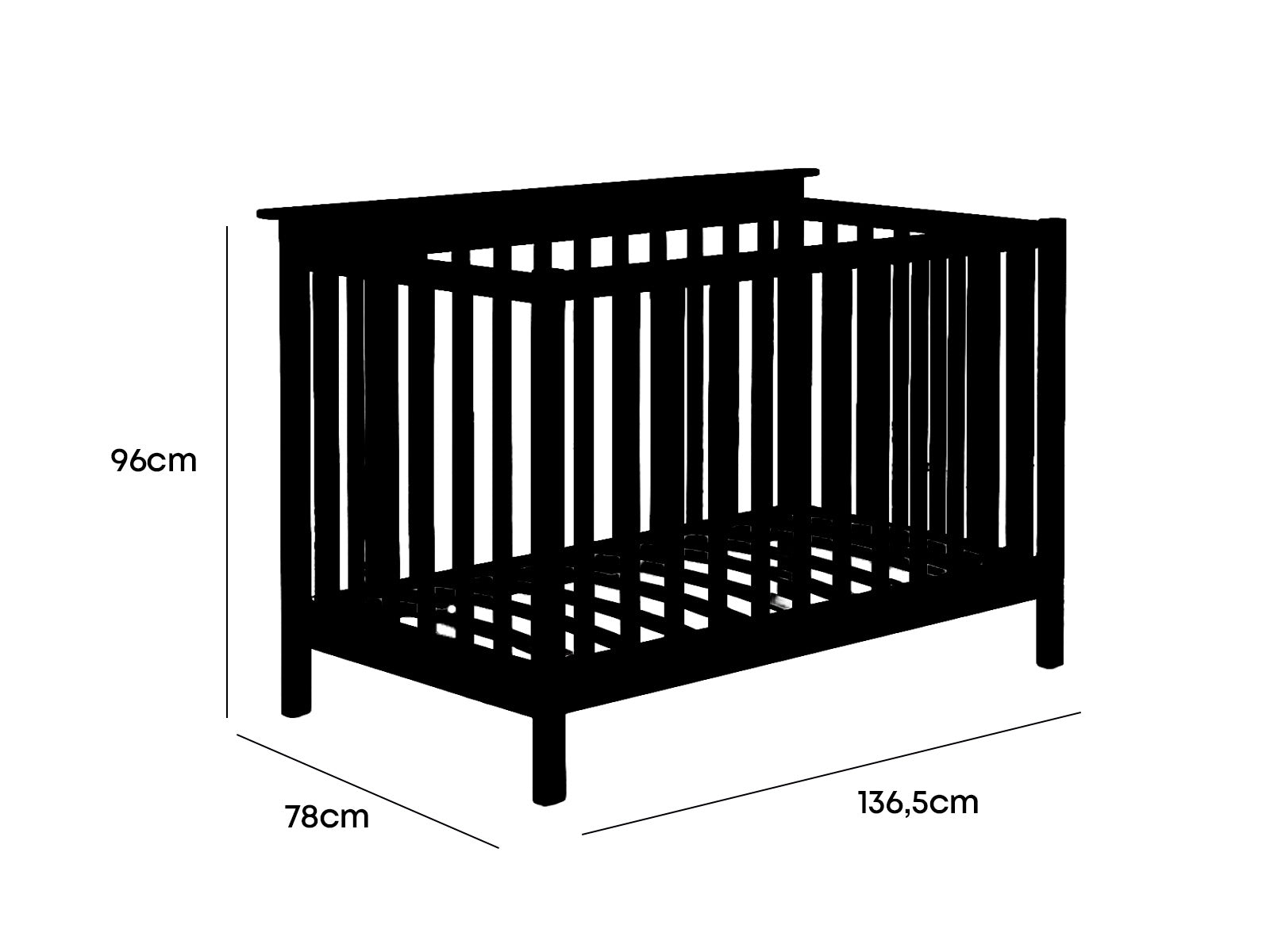 Cuna Corral Giotto Honey Wash