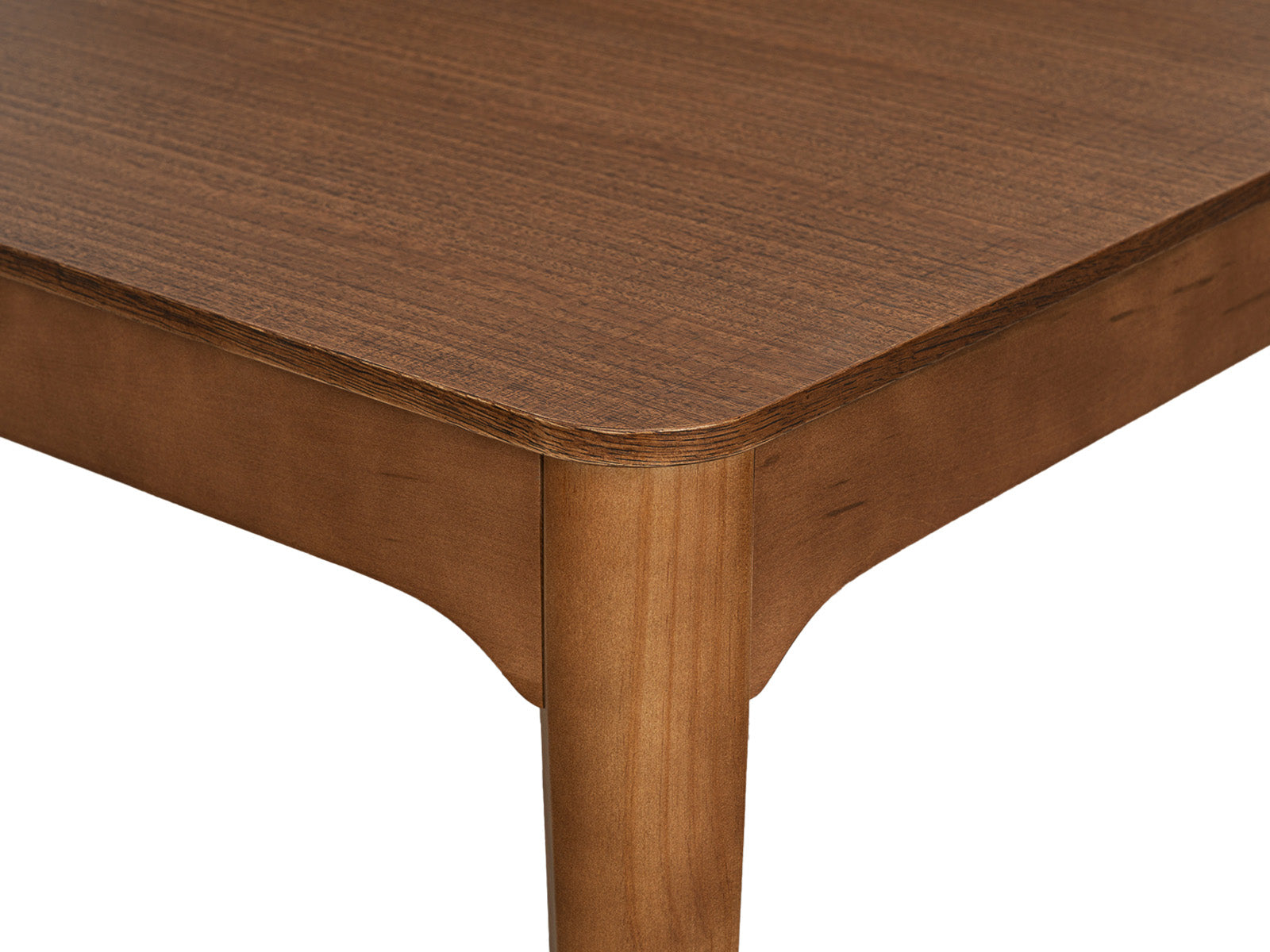 Comedor Milo Cuadrado Honey Wash + 4 Sillas Milo Honey Wash