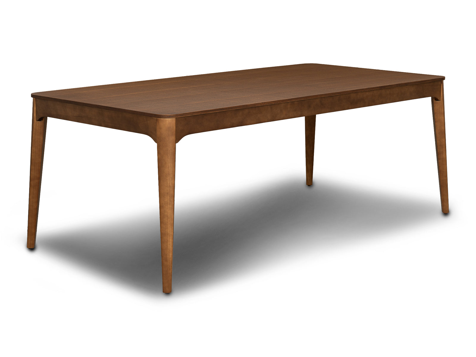 Comedor Milo Rectangular Honey Wash + 6 Sillas Milo Honey Wash