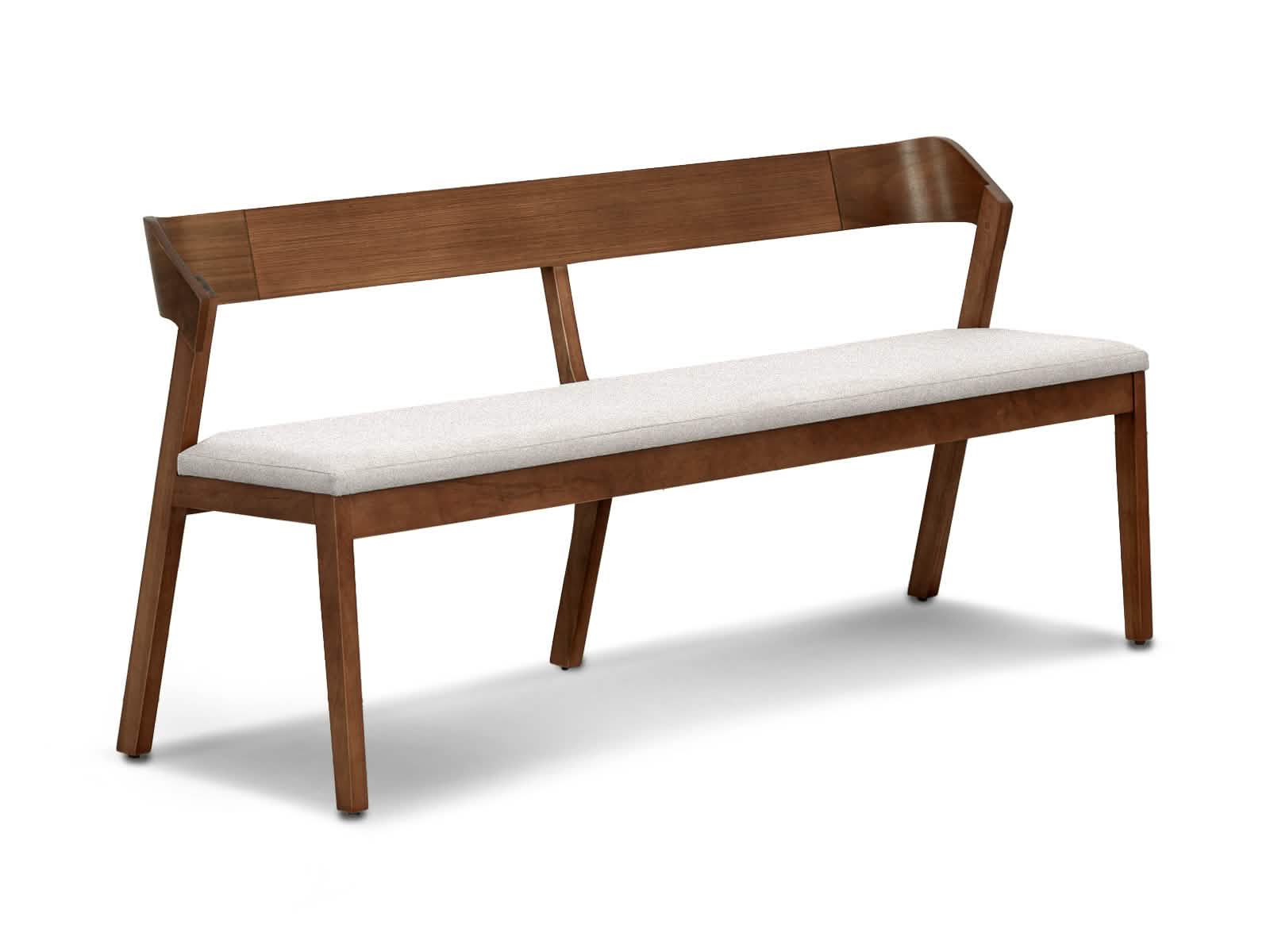 Banco Milo Con Espaldar Honey Wash #Color_WhiteSmoke"T38108"