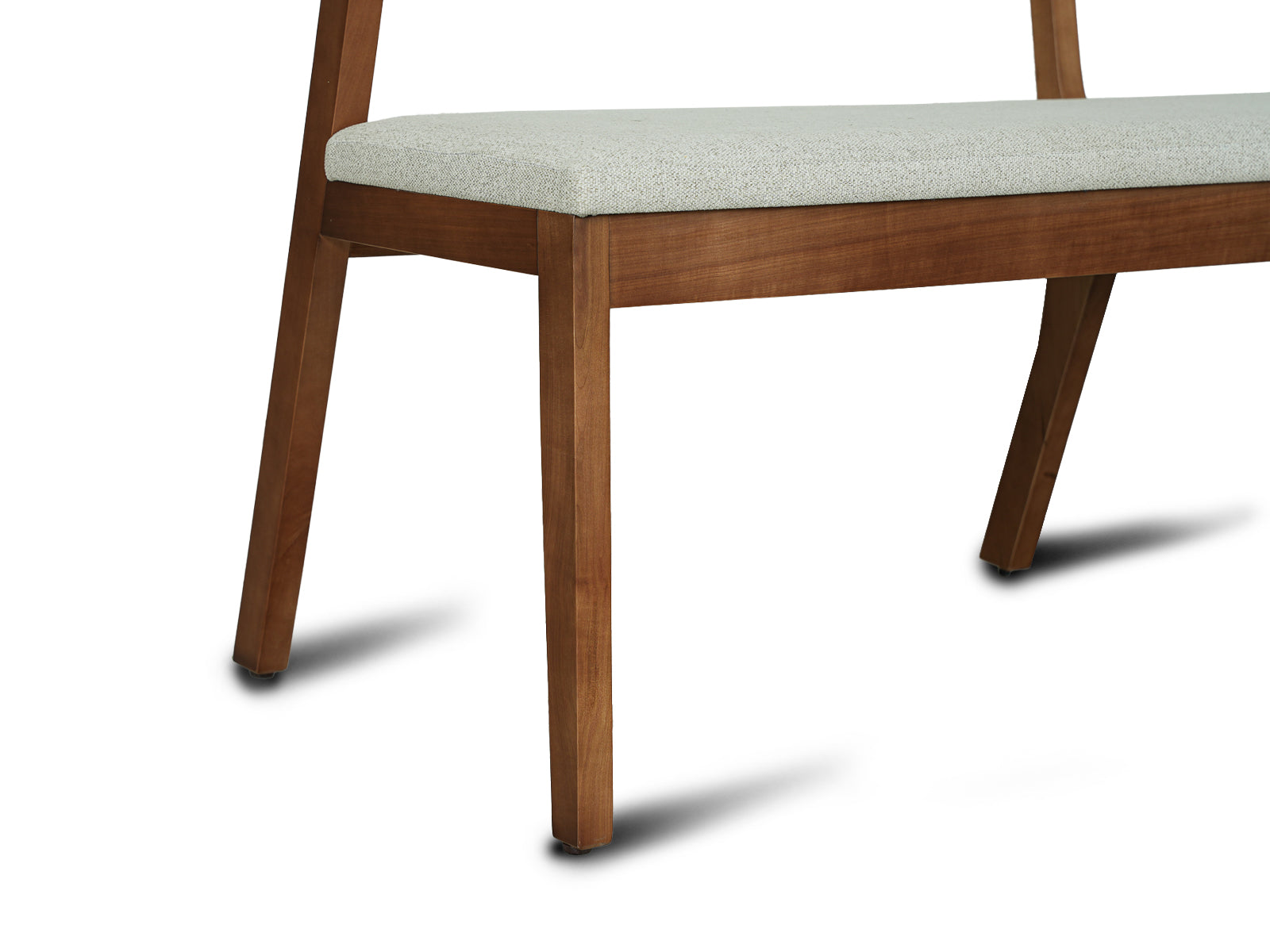 Banco Milo Con Espaldar Tapizado Honey Wash #Color_WhiteSmoke"T38108"