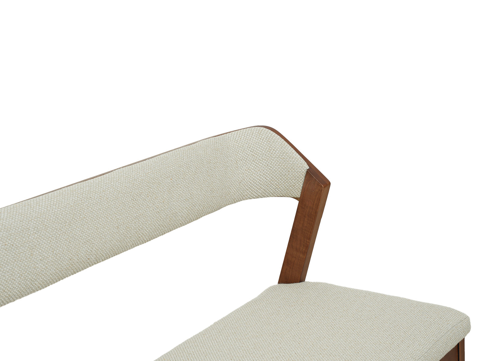 Banco Milo Con Espaldar Tapizado Honey Wash #Color_Wheat"T36917"