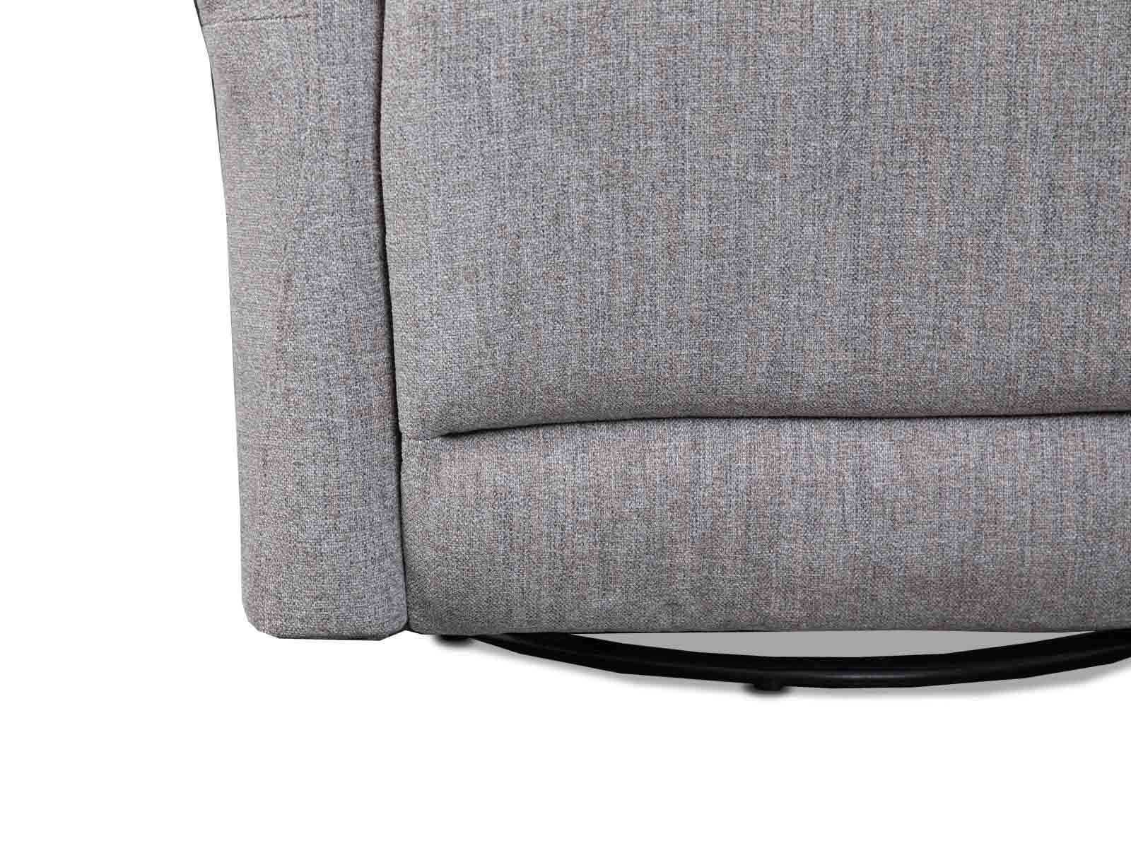Recliner Santa Maria Glider Swivel #Color_LightGray"3237"