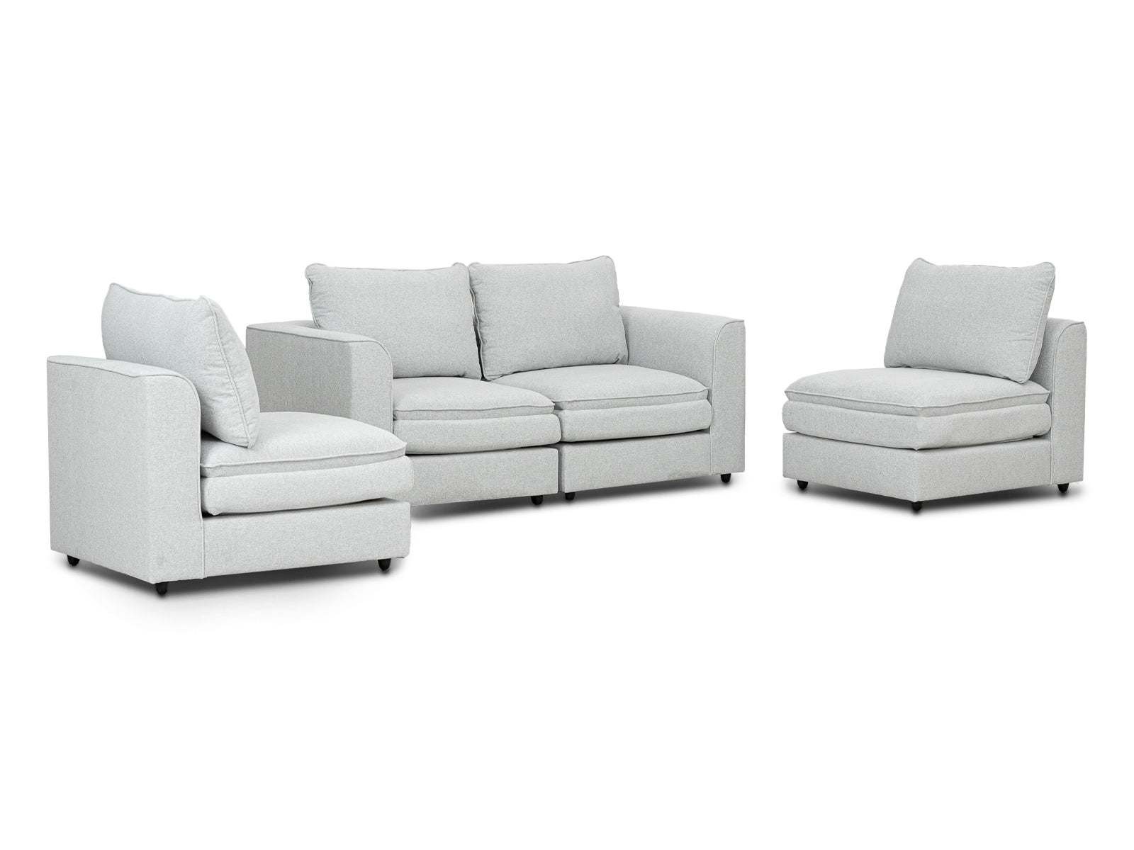 Sala Bombay Suite 4P #Color_LightSlateGray"T42904"