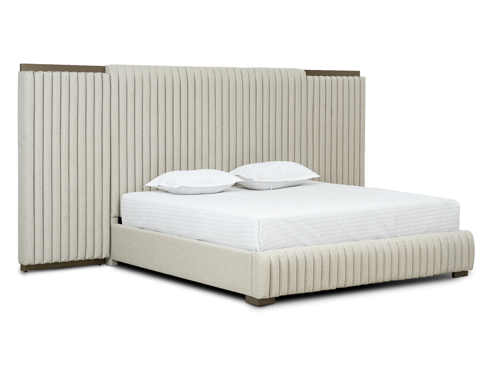Cama Kioto Paneles Laterales Moka #Color_Beige"T36110"