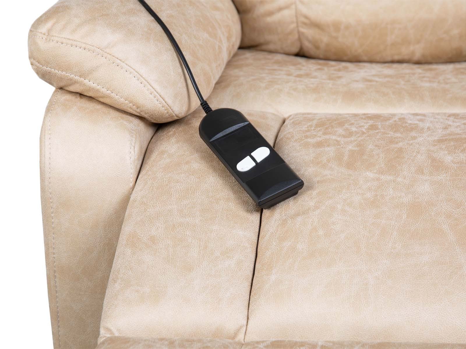 Recliner Chiscris Power Lift #Color_Khaki "3343"