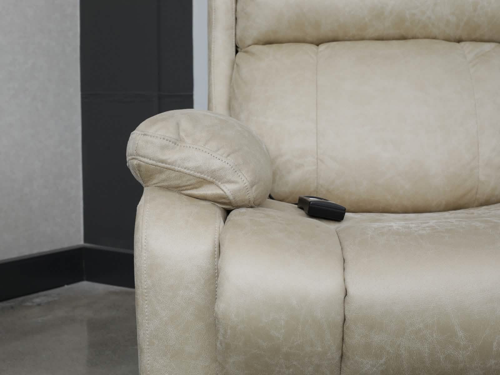 Recliner Chiscris Power Lift #Color_Khaki "3343"