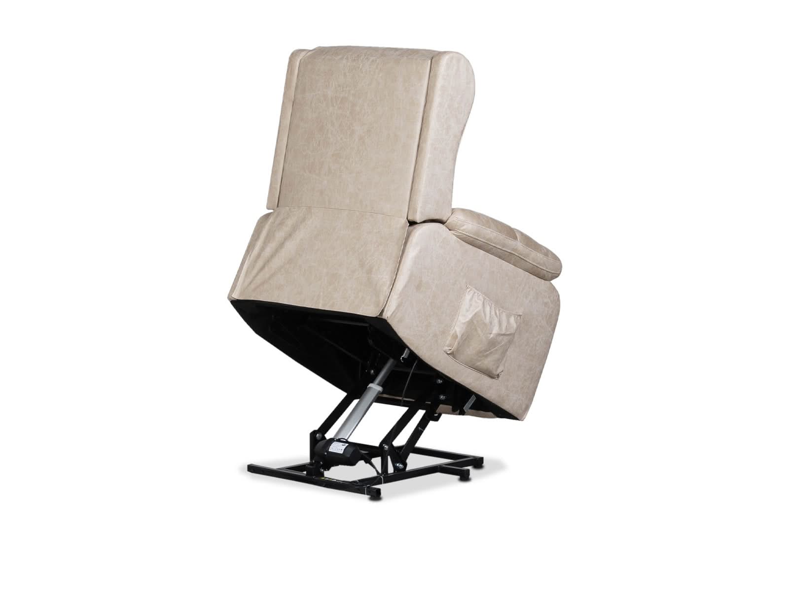 Recliner Chiscris Power Lift #Color_Khaki "3343"