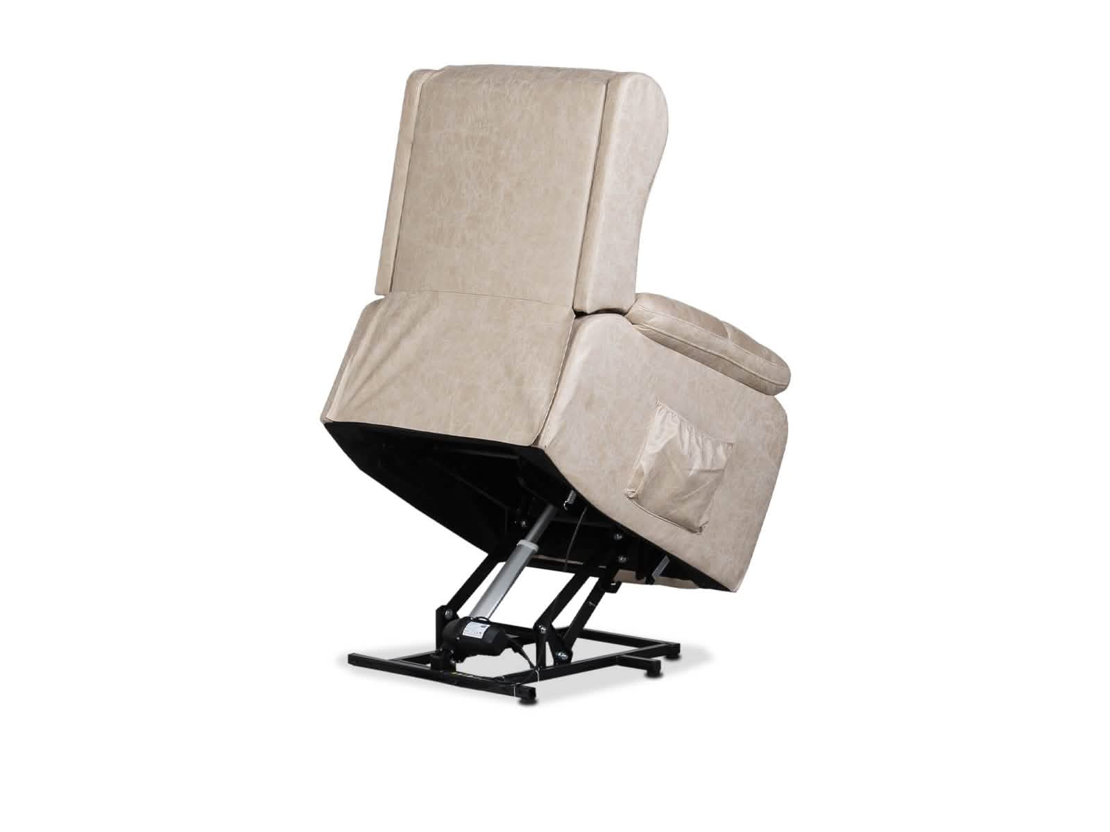 Recliner Chiscris Power Lift #Color_Khaki "3343"