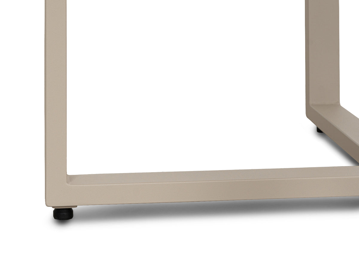 Mesa Comedor Outdoor Alin Cuadrada V2 + 4 Sillas
