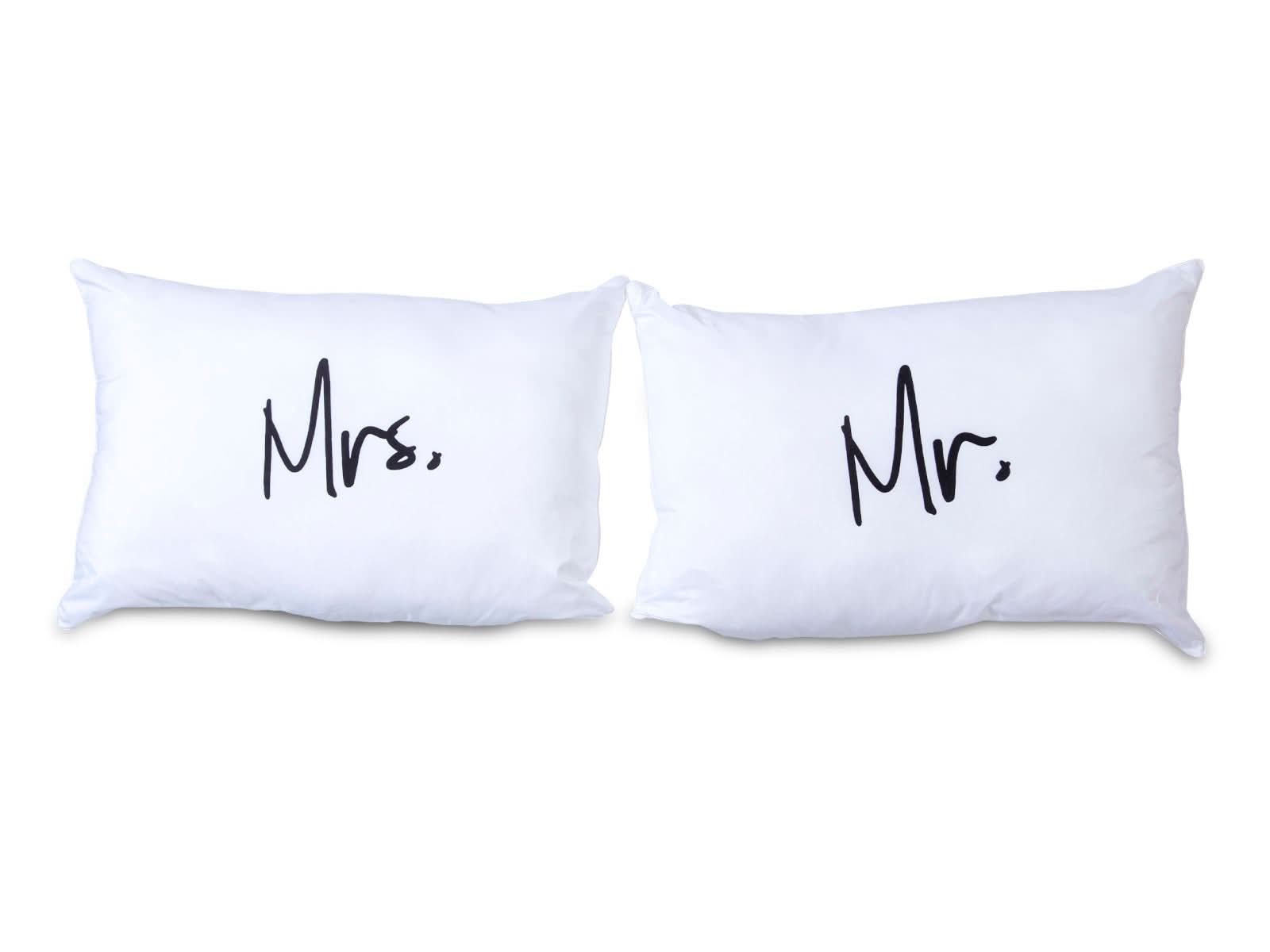 Almohada Monograma Set x2 Mr y Mrs