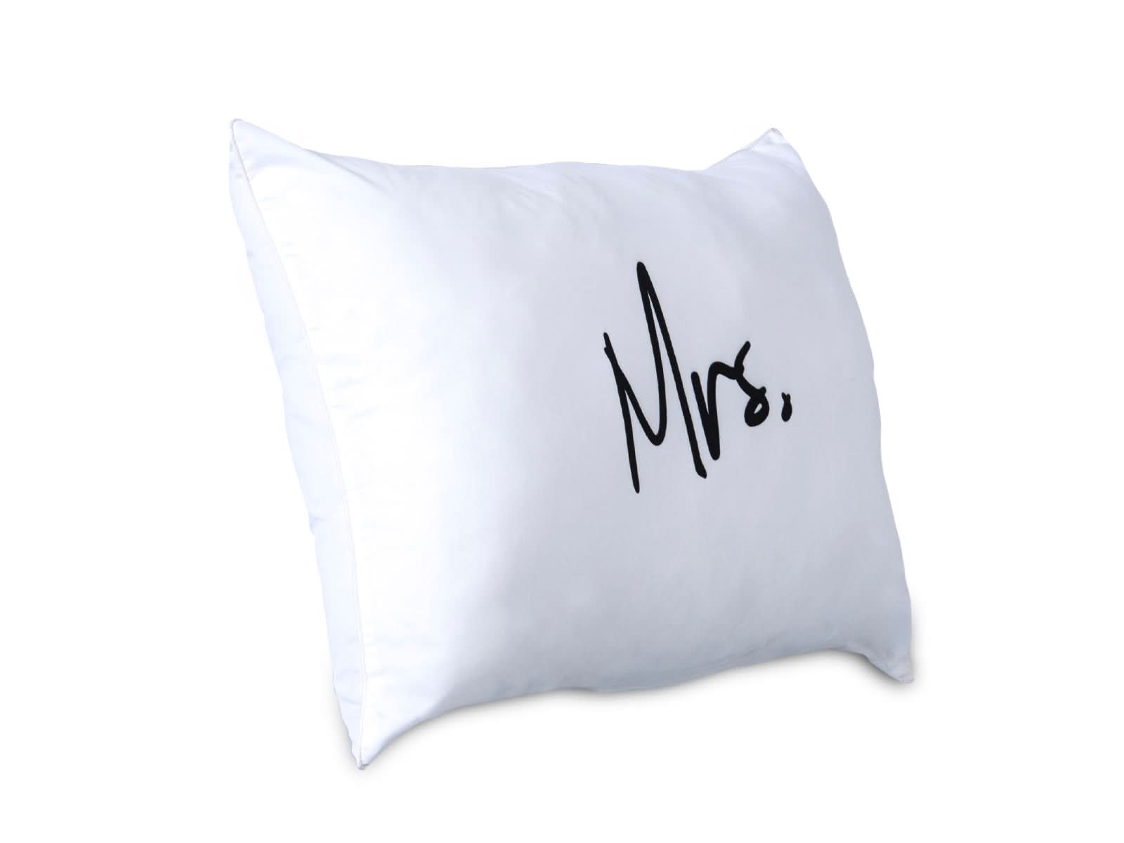 Almohada Monograma Set x2 Mr y Mrs