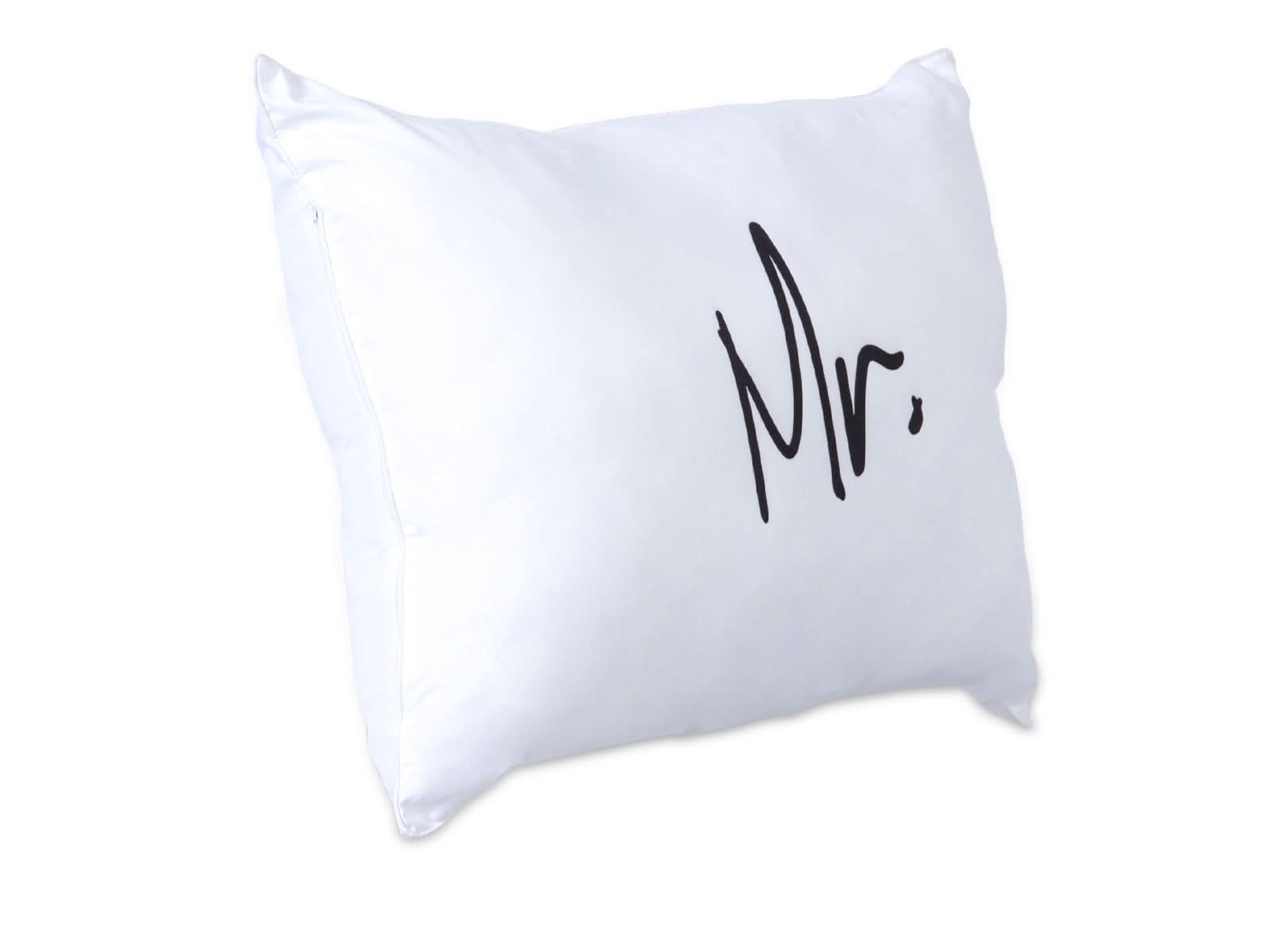 Almohada Monograma Set x2 Mr y Mrs