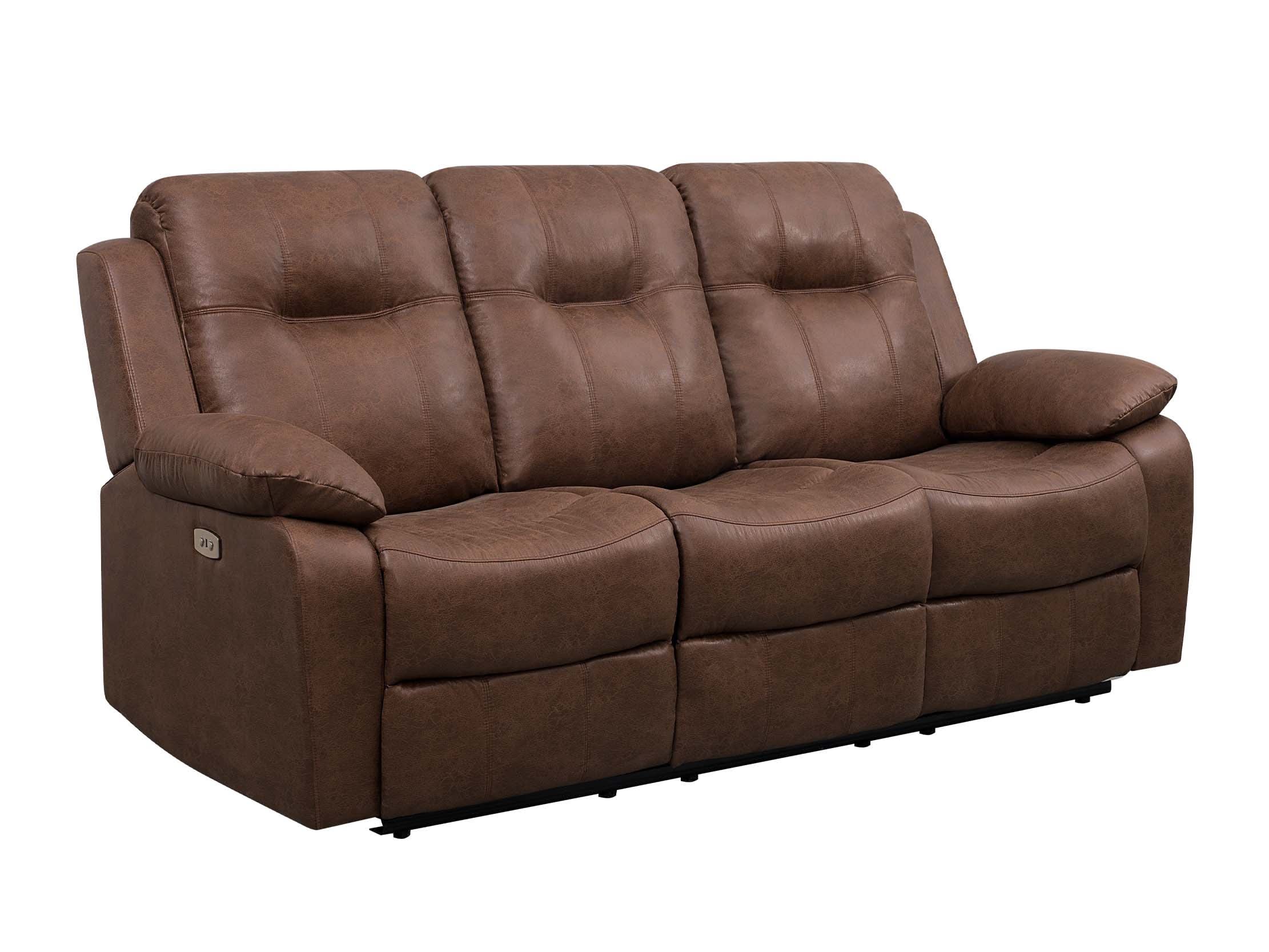 Sofa Recliner Kodiac Power #Color_Chocolate"6900"