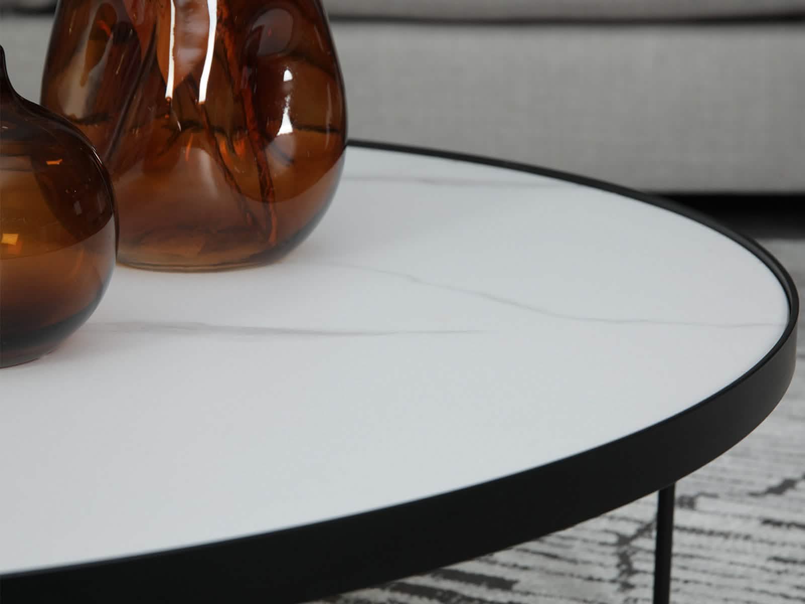 Mesa Centro August Piedra Blanca