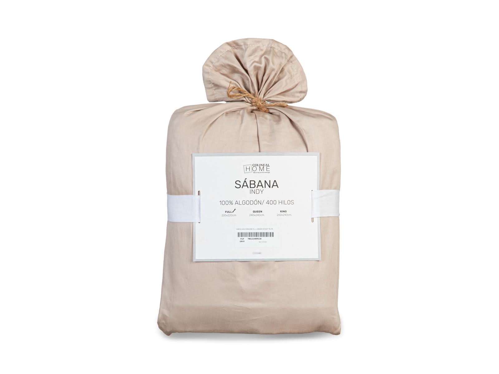 Sabana Algodon 400 Hilos Lennox #color_PeachPuff