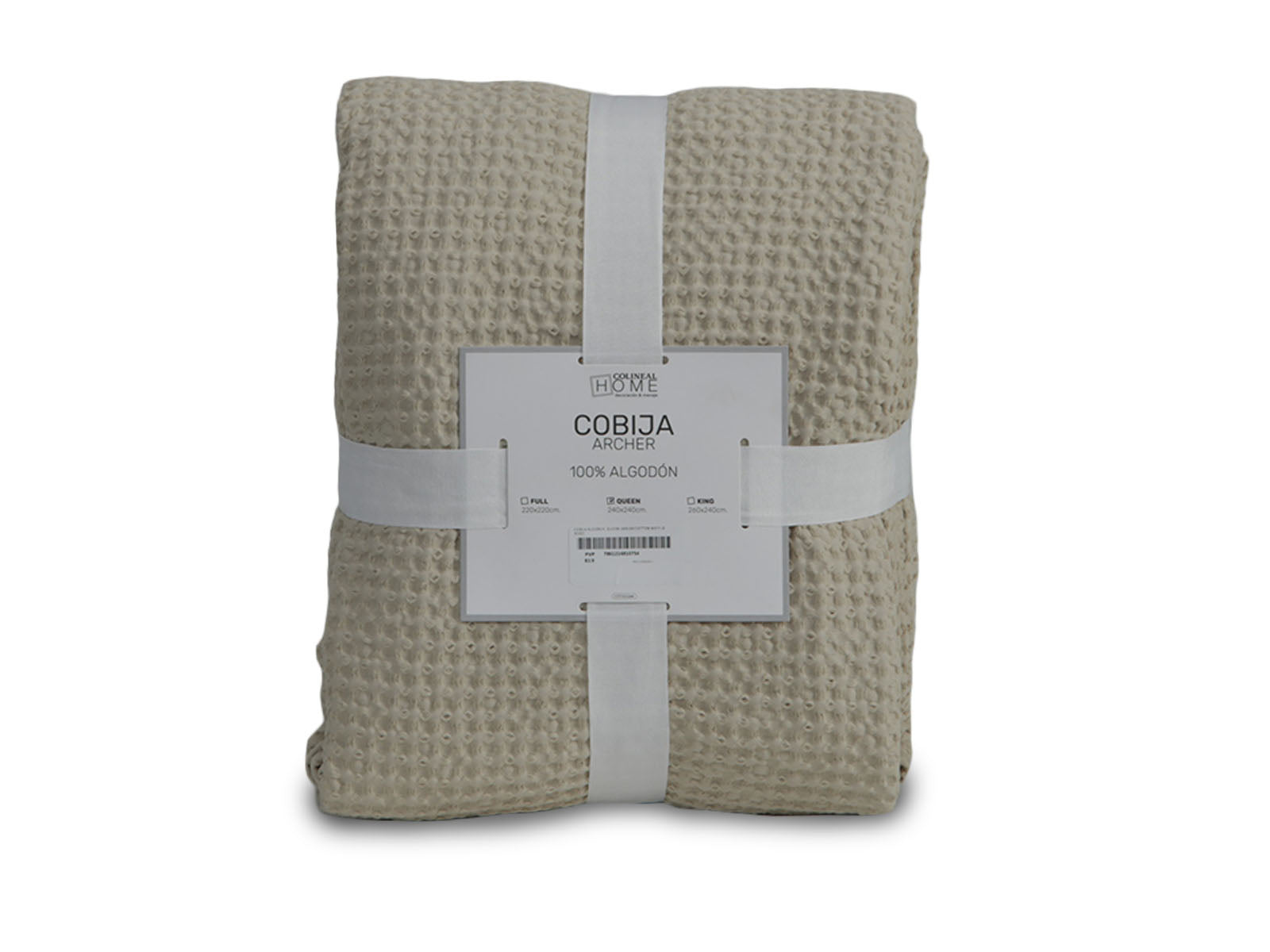 Cobija Algodon Archer #Color_Beige