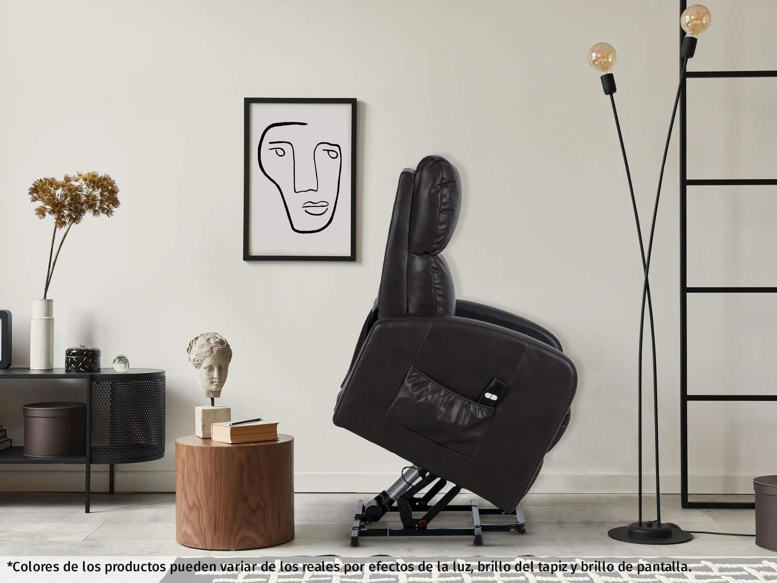 Recliner Condor Power Lift #Color_SaddleBrown"1379"